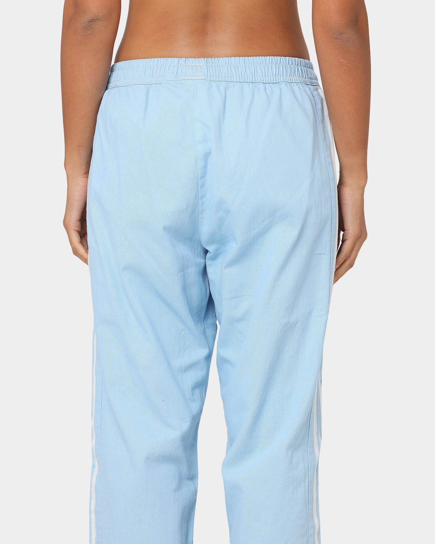 Adidas Denim Pants for Men - Clear Blue Washed Jeans | Comfortable Slim Fit Stretch Denim Trousers | Perfect for Casual Wear, Street Style & Everyday Outfits