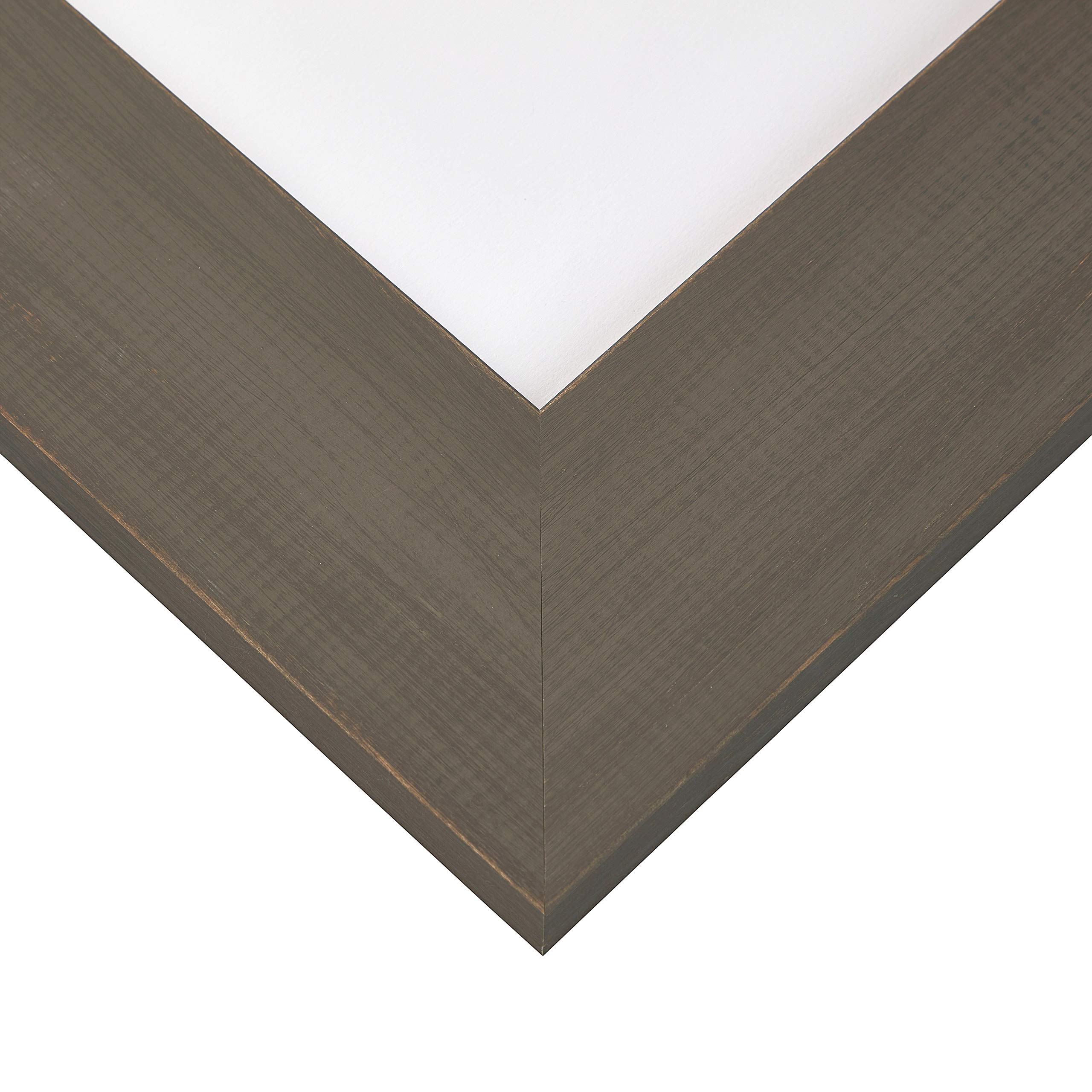 Craig Frames Jasper 12x16 Inch Wide Picture Frame in Country Whiskey Brown - Perfect for Wall Decor, Family Photos, and Art Displays