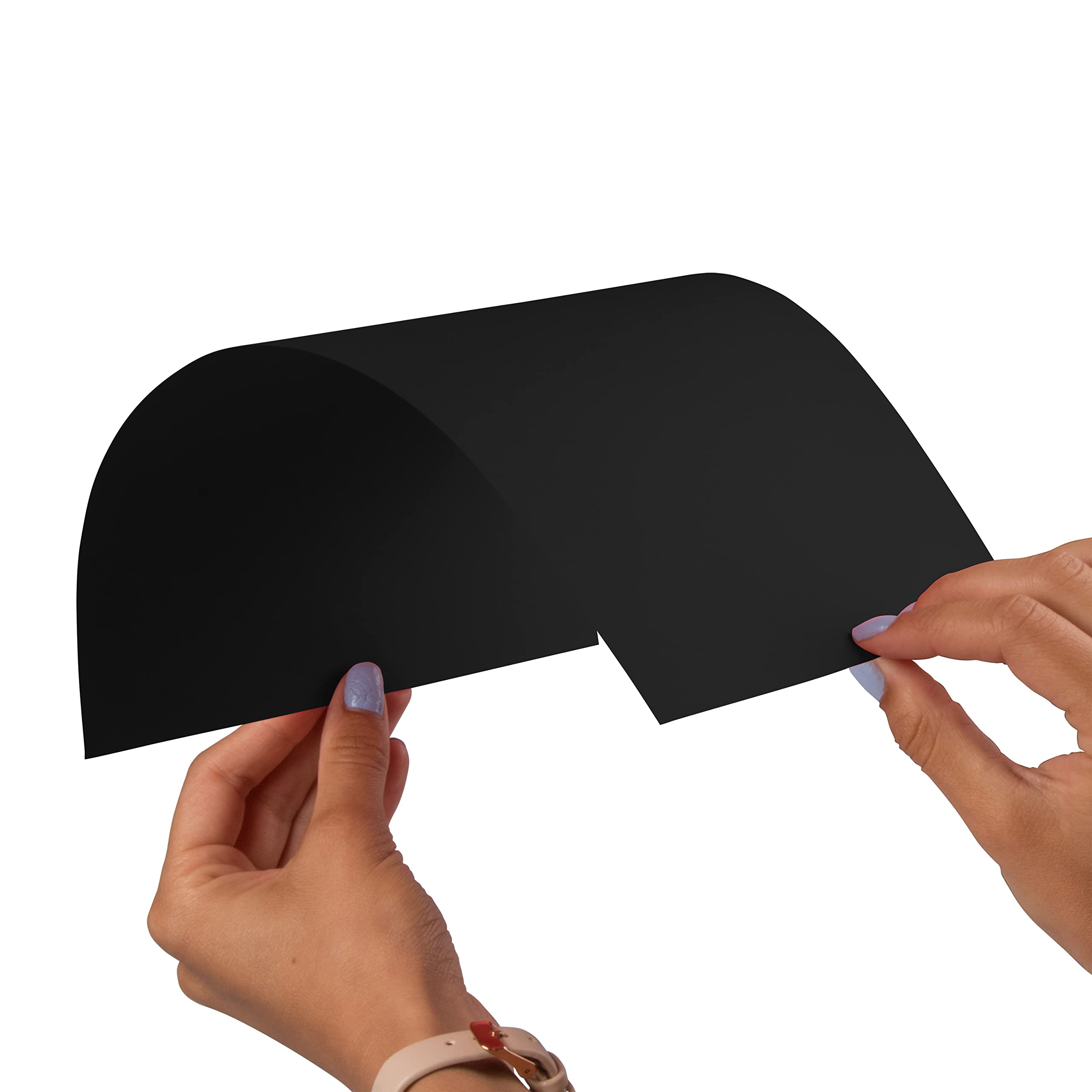 Premium JAM PAPER Matte 100lb Cardstock - 8.5 x 11 Inch Cover Paper - 216 GSM Heavyweight - Smooth Black - 250 Sheets per Ream - Perfect for Scrapbooking, Invitations & Professional Printing