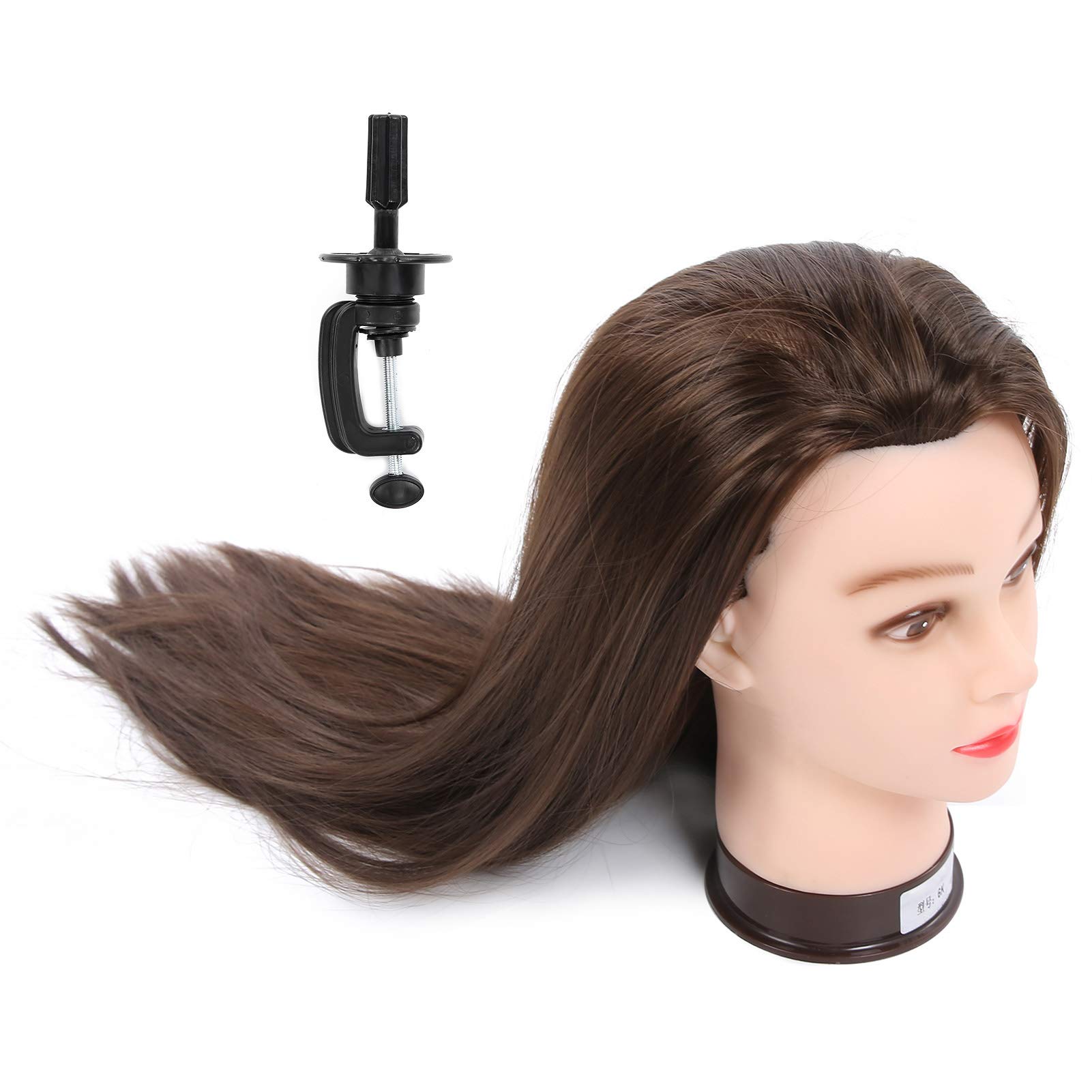 Professional 65cm Hairdresser Training Mannequin Head for Hair Styling, Braiding & Cutting Practice - Perfect for Salon Students, Cosmetology Schools & Home Hairdressing Training