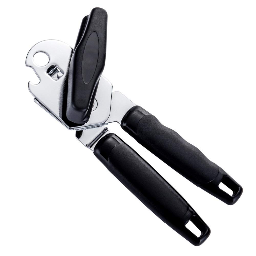 Multifunctional Can Opener & Bottle Opener - Non-Slip for Kitchen & Camping
