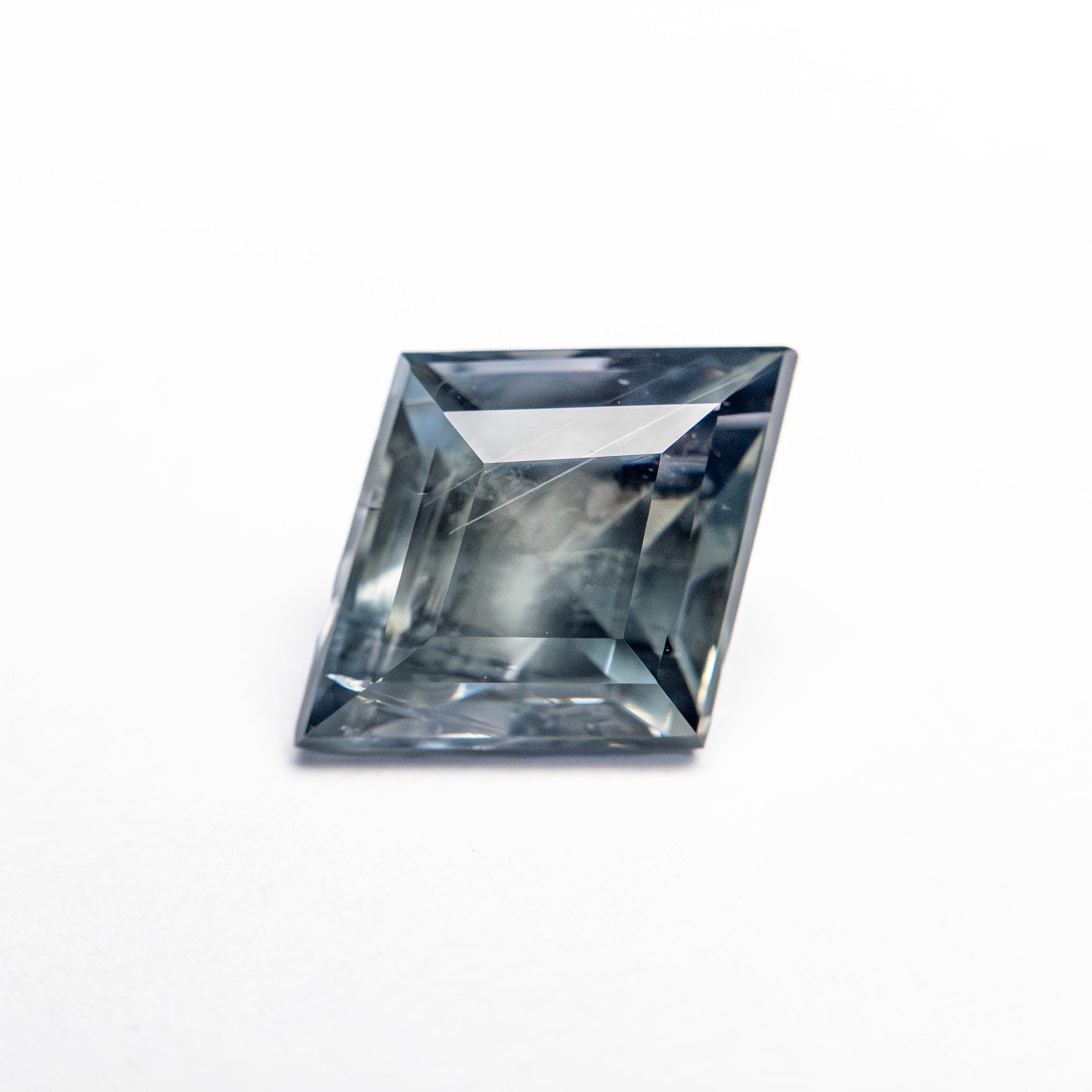1.88ct Natural Blue Lozenge Step Cut Sapphire Gemstone - 9.90x7.77x4.77mm for Engagement Rings & Fine Jewelry Making
