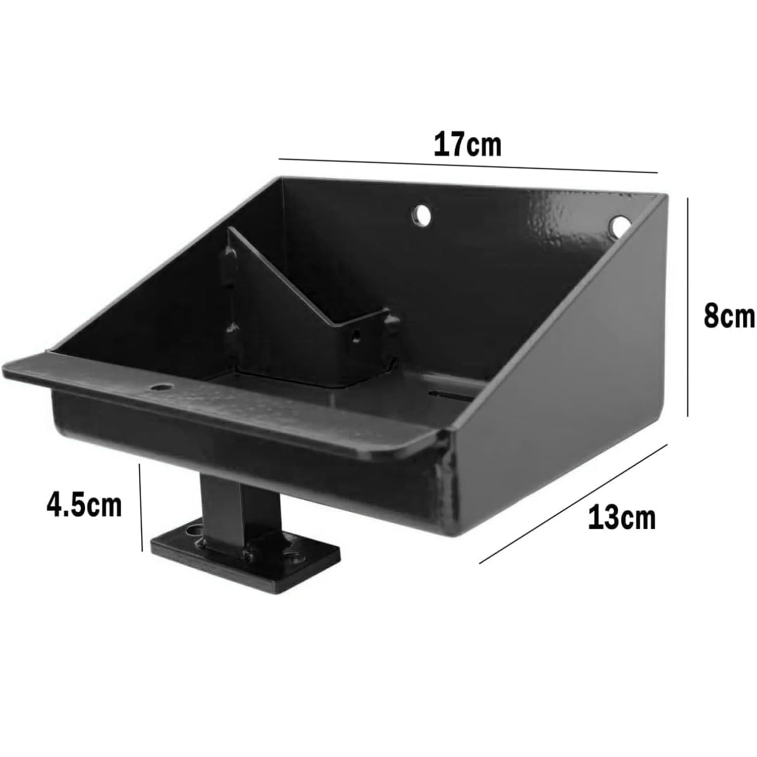 Polaris Sportsman 450 570 Battery Relocation Kit (2014-2021) - Aluminum Battery Box Tray with Wires & Remote Terminals - Durable Replacement for Off-Road ATV Accessories - Perfect for Trail Riding & Outdoor Adventures (Black)