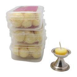 NWIL Prakruthi Pure Ghee Diya Set - 30 Pieces for Hindu Puja, Temple Worship & Home Decor | Traditional Indian Clay Oil Lamps for Diwali, Festivals & Spiritual Ceremonies