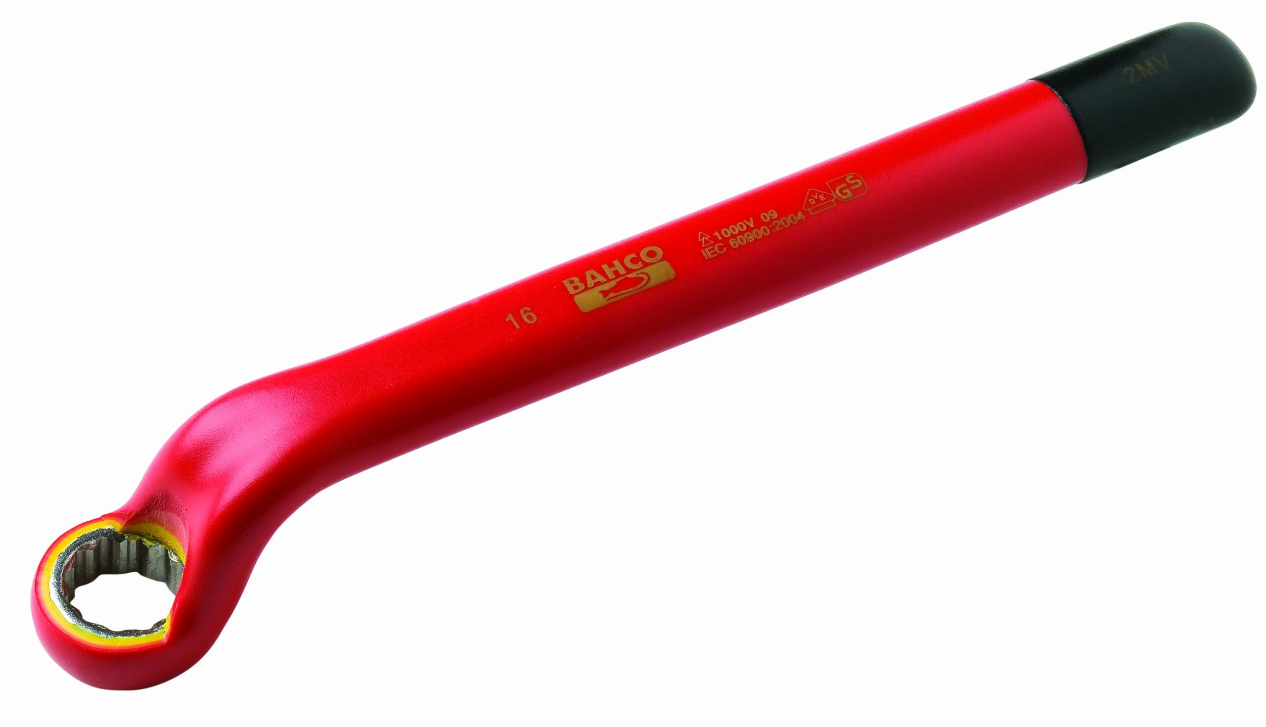 BAHCO 2MV-9 1000 Volt 9mm Offset Box End Wrench - Professional Electrical & Automotive Tool for Tight Spaces
