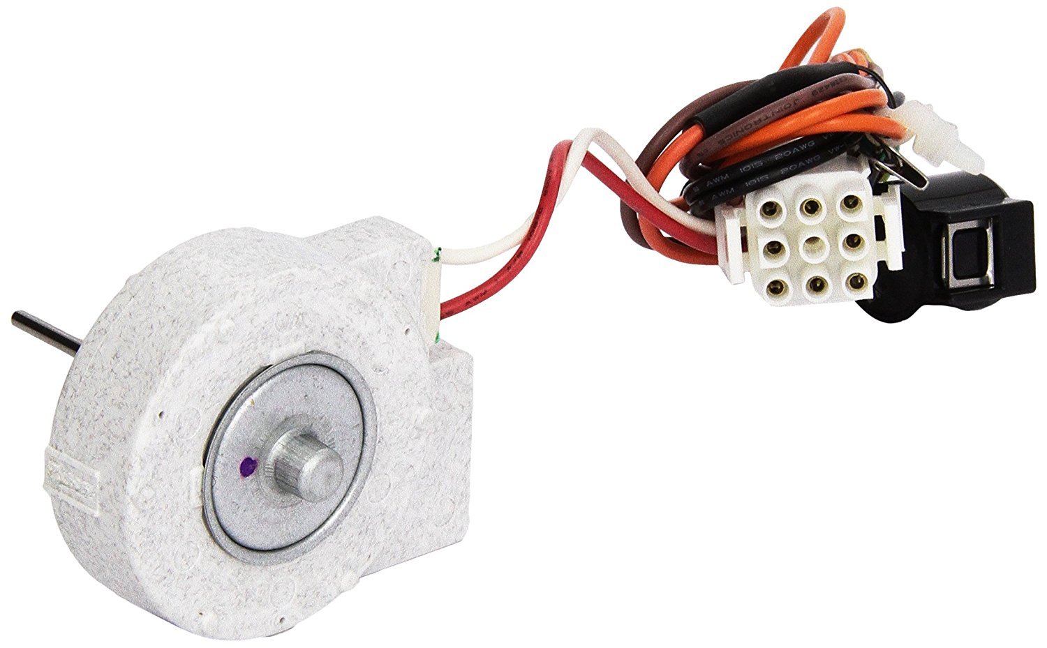 Whirlpool W10276647 Refrigerator Evaporator Fan Motor - Replacement Part for Cooling Appliances | Perfect for Whirlpool Fridge Repair & Maintenance