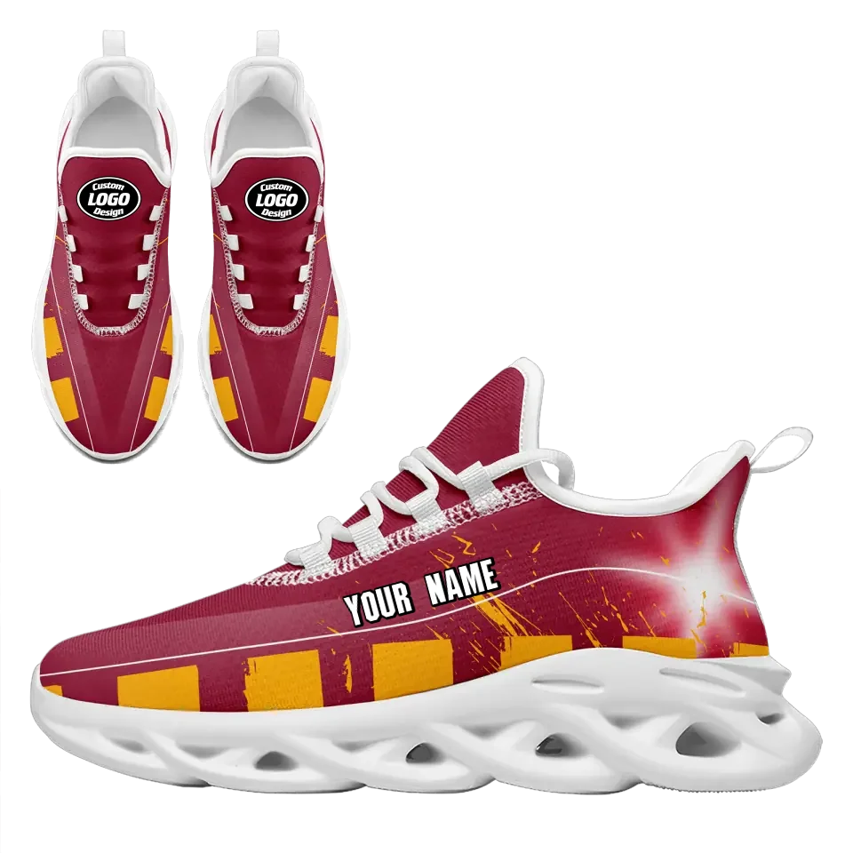 Custom Maxsoul Personalized Sneakers - Upload Your Image & Name - Unisex Fashion Shoes FN003 D020260 - Perfect for Gifts, Couples Matching & Unique Streetwear Style