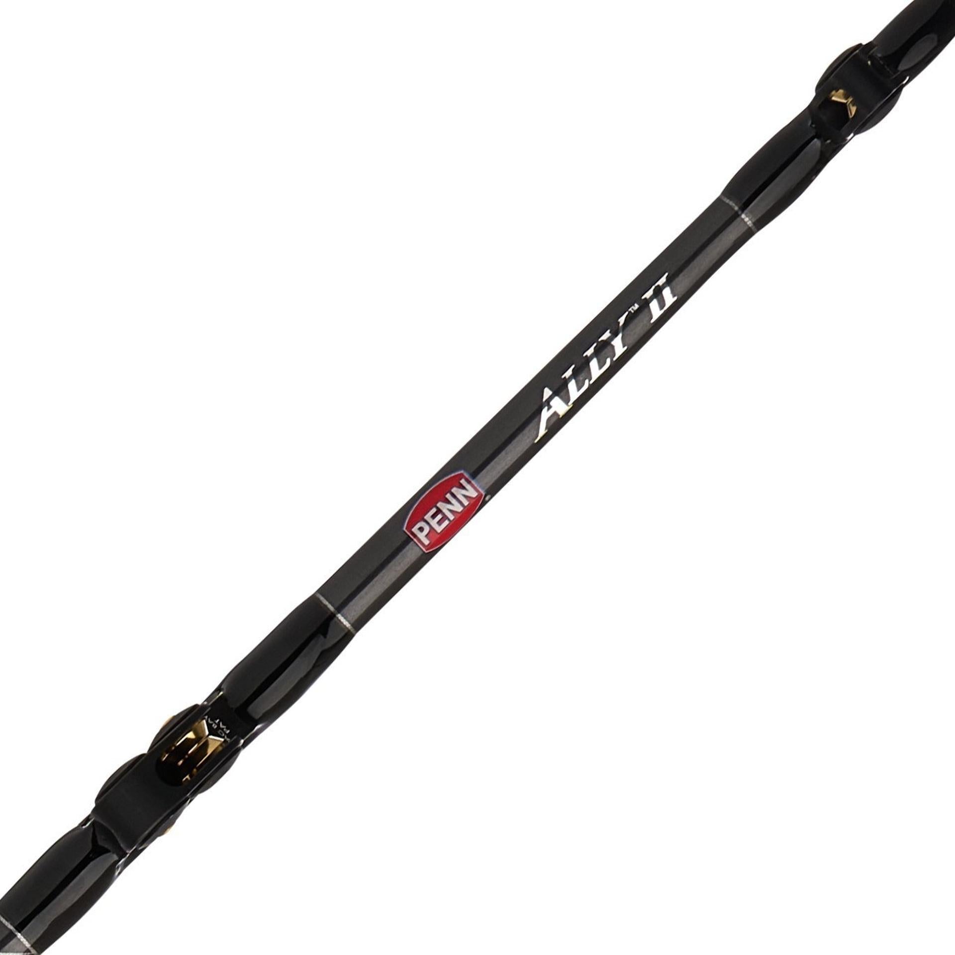 Ally™ II Bent Butt Conventional Boat Rod - Heavy Duty Saltwater Fishing Rod for Offshore Trolling & Deep Sea Fishing | Perfect for Marlin, Tuna & Big Game Fish