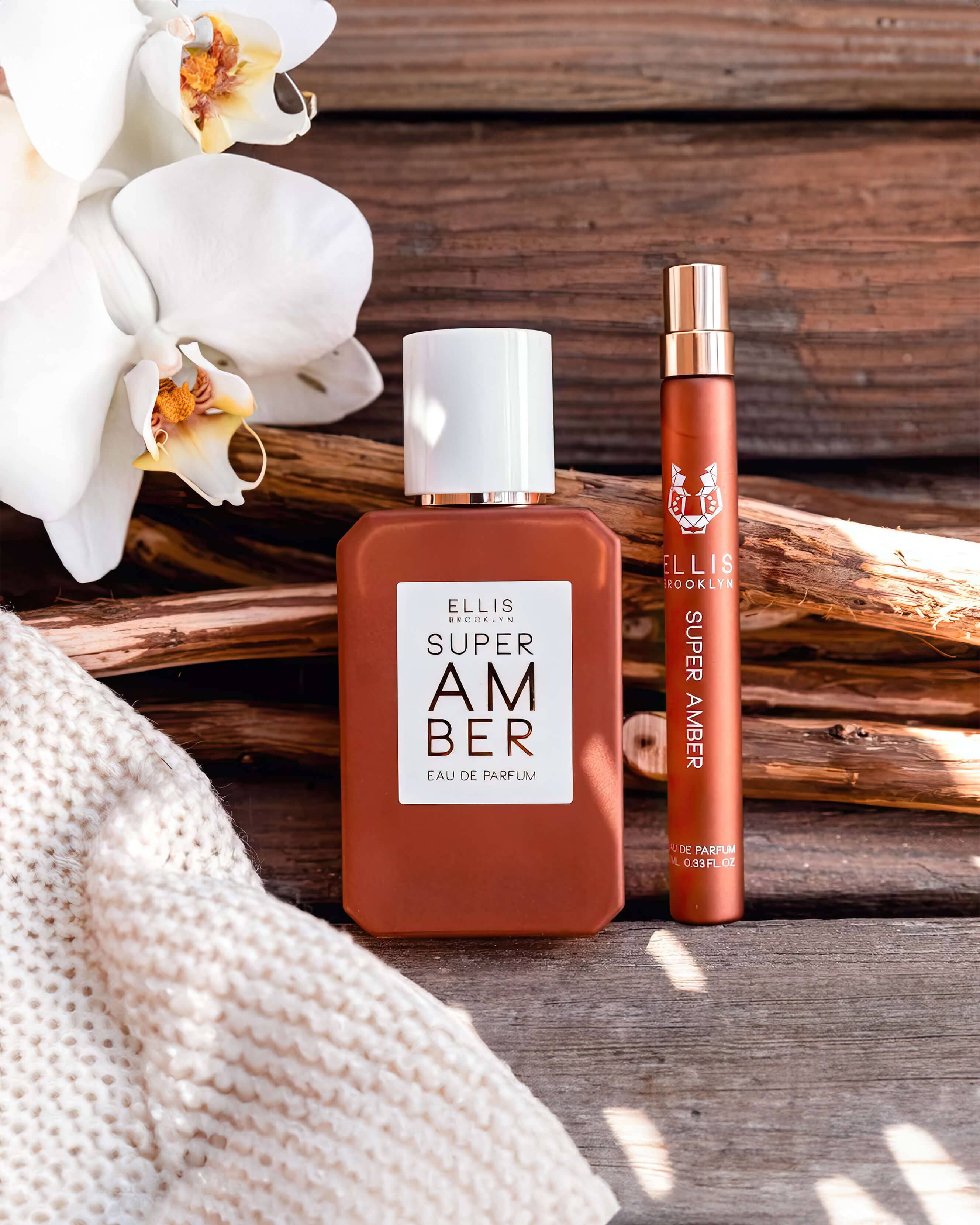 SUPER AMBER Eau de Parfum for Women - Long Lasting Amber Fragrance Perfume Oil - Perfect for Date Night, Evening Events & Special Occasions