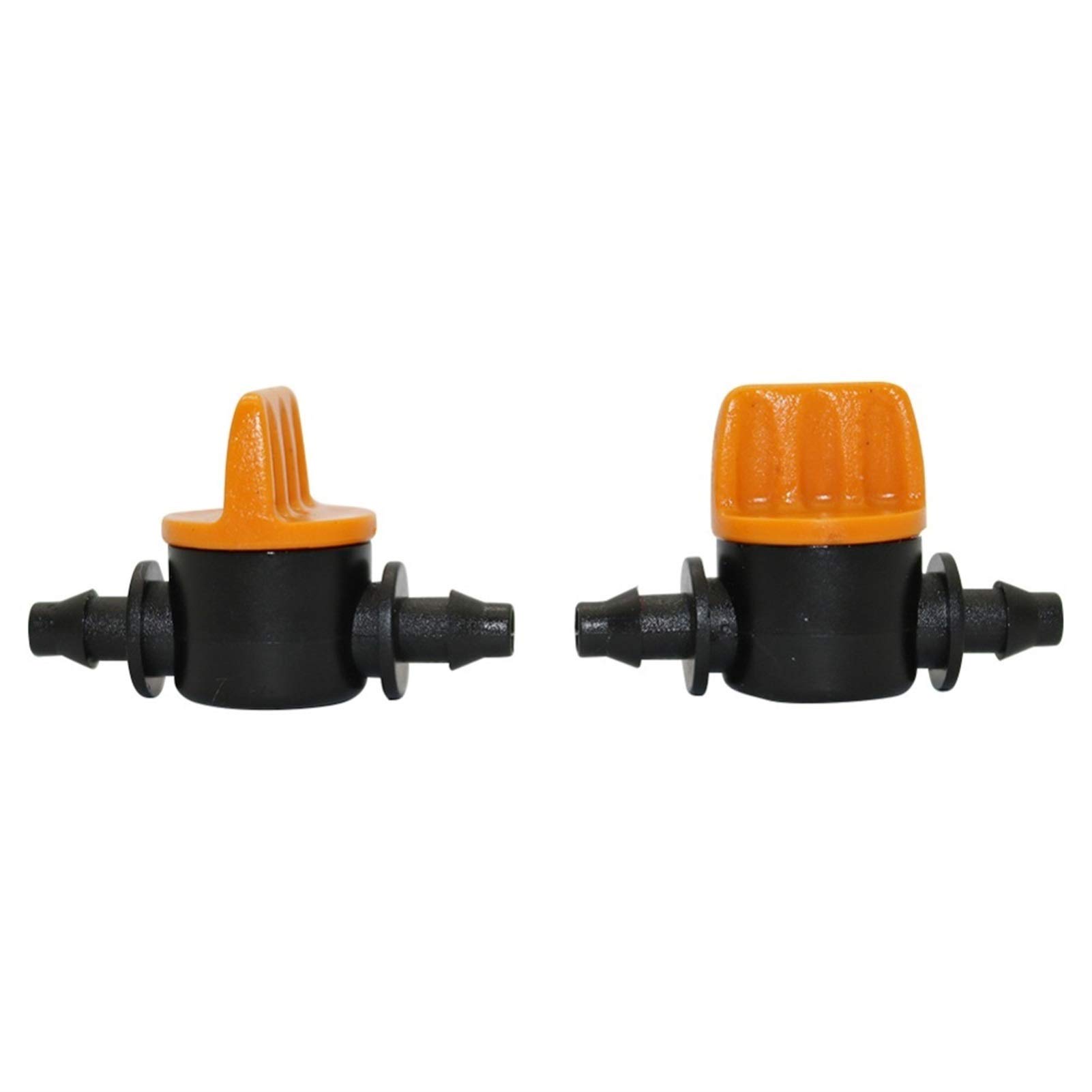 5-Piece 4/7mm Miniature Hose Connectors - Barbed Slotted Water Valve Couplings for Homebrew, Garden Irrigation & DIY Watering Systems (Perfect for Drip Irrigation, Hydroponics & Small Hose Connections)