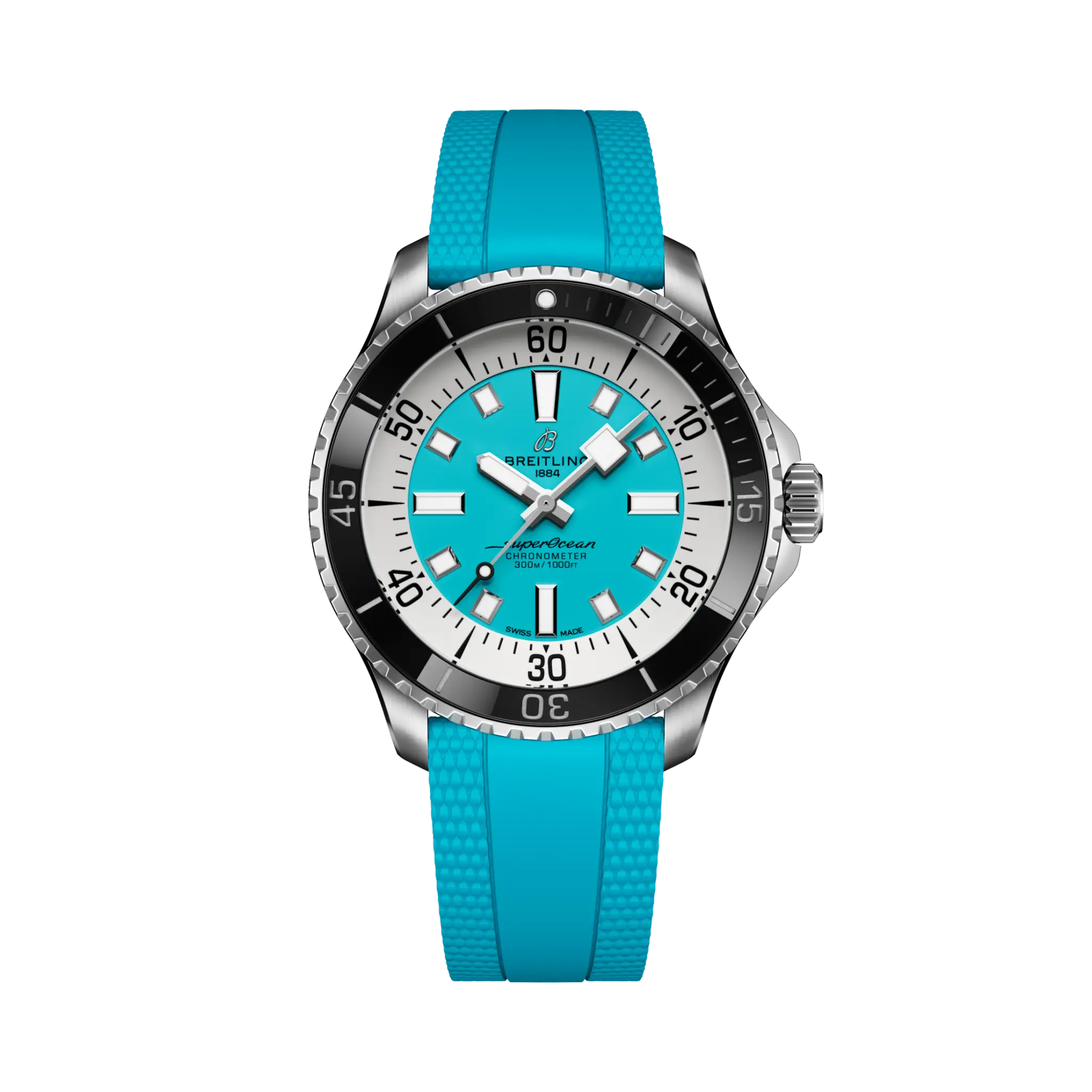 Breitling Superocean Automatic 44mm Men's Dive Watch A17376211L2S2 - Luxury Waterproof Chronograph for Scuba Diving, Swimming & Professional Use
