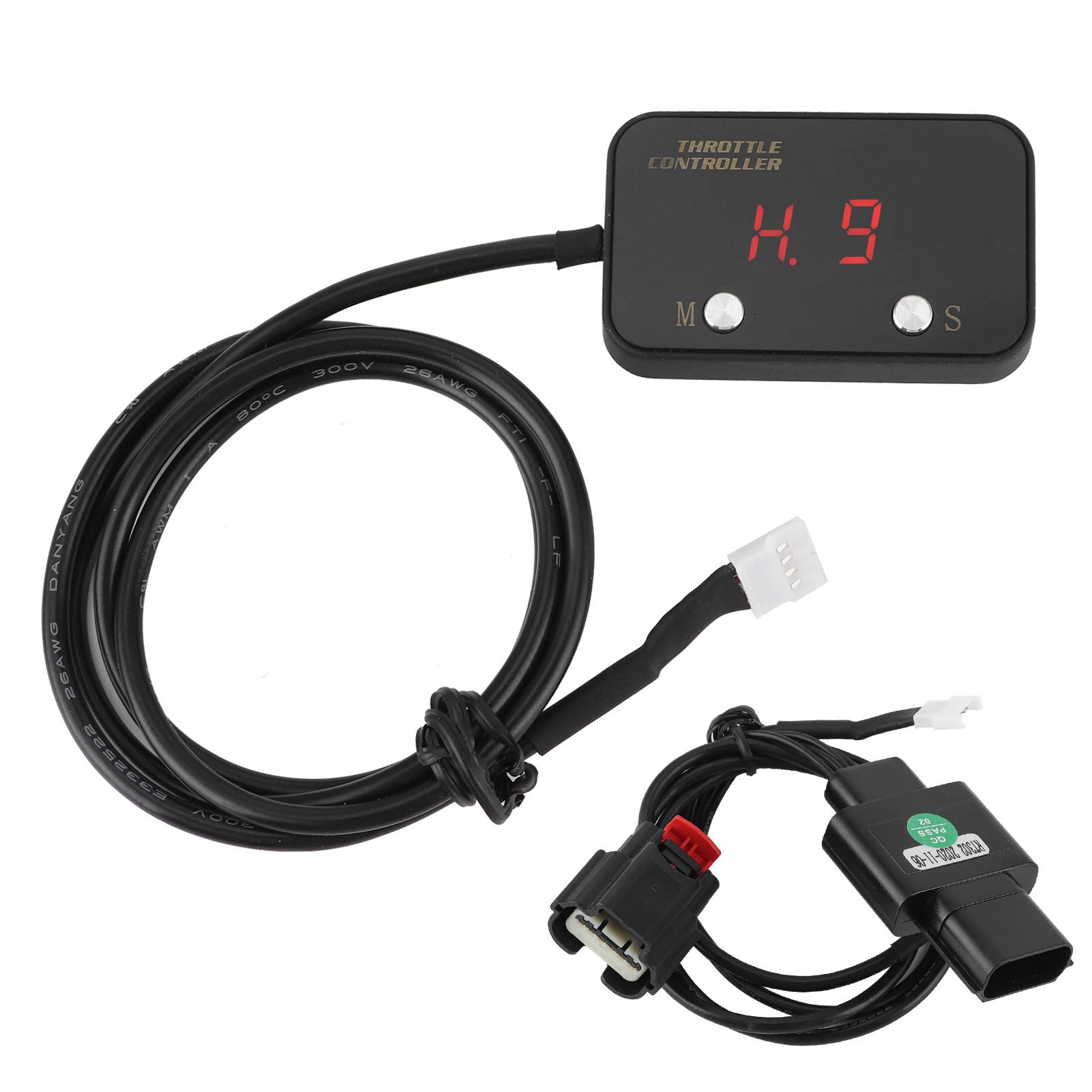 Aramox Throttle Controller - Cammus Windbooster 3-Mode Electronic Throttle Accelerator RT302 Plug and Play for Jeep Grand Cherokee WK2 (2011-2021) - Improve Acceleration & Driving Performance for Off-Road & Daily Commute