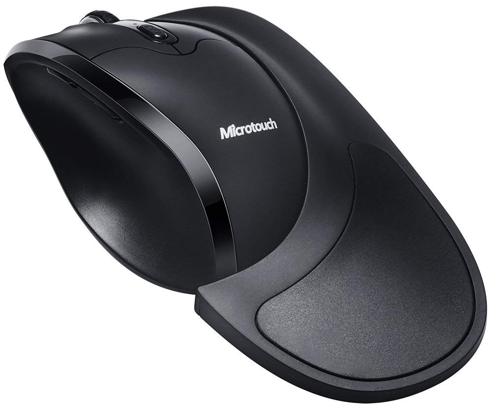 Microtouch NEWTRAL 3 Wireless Mouse - Ergonomic Bluetooth Mouse for Laptop, PC, Mac - Silent Click, Portable Design for Office, Travel & Home Use