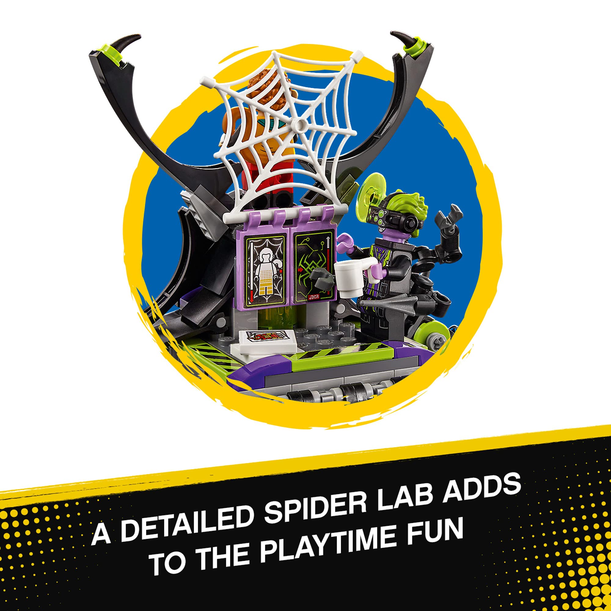 LEGO Monkie Kid Spider Queen’s Arachnoid Base 80022 Building Kit (1,170 Pieces) – Creative Construction Toy for Kids & Collectors – Perfect for Play, Display & Gift Giving