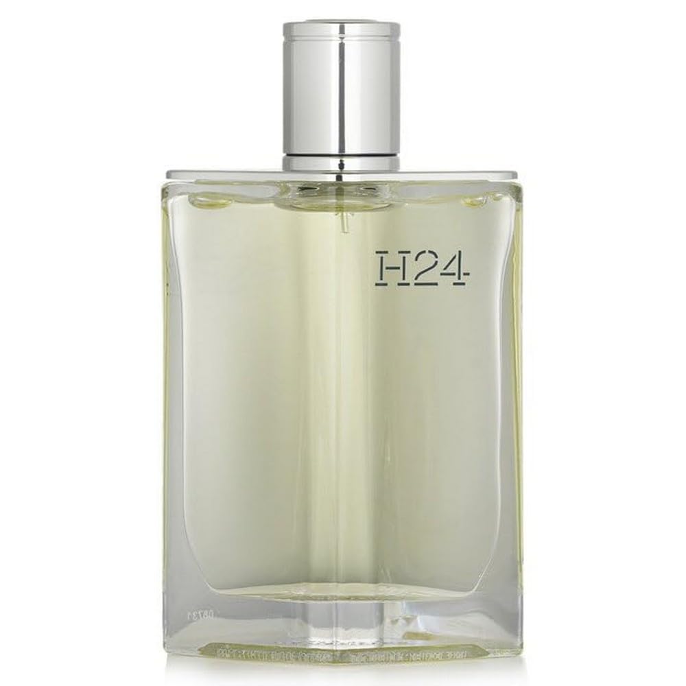 Hermes H24 Eau De Toilette Spray for Men - 3.3 oz Refillable Cologne | Fresh Woody Scent for Day & Night Wear, Office & Special Occasions