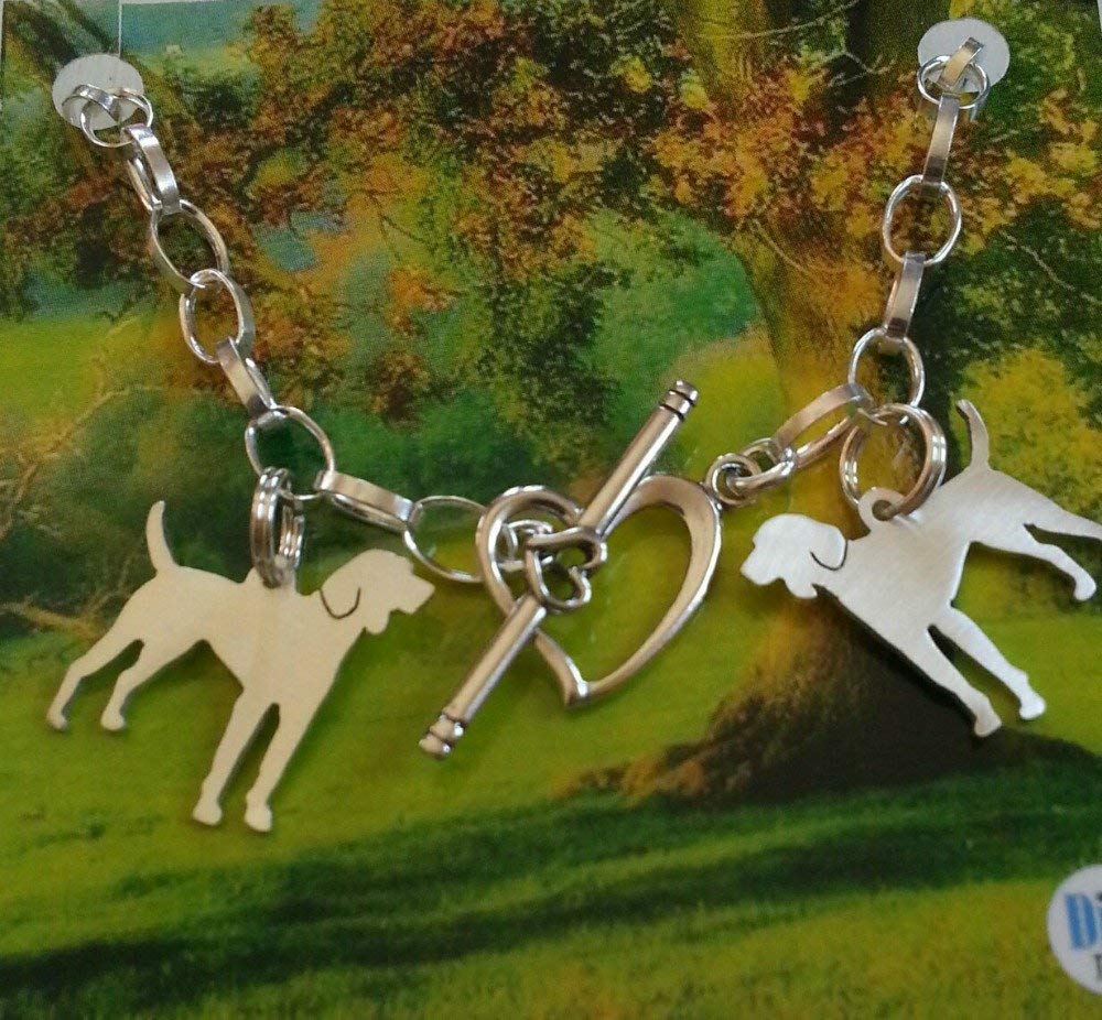 925 Sterling Silver Dog Charm Bracelet for Pet Lovers & Gifts