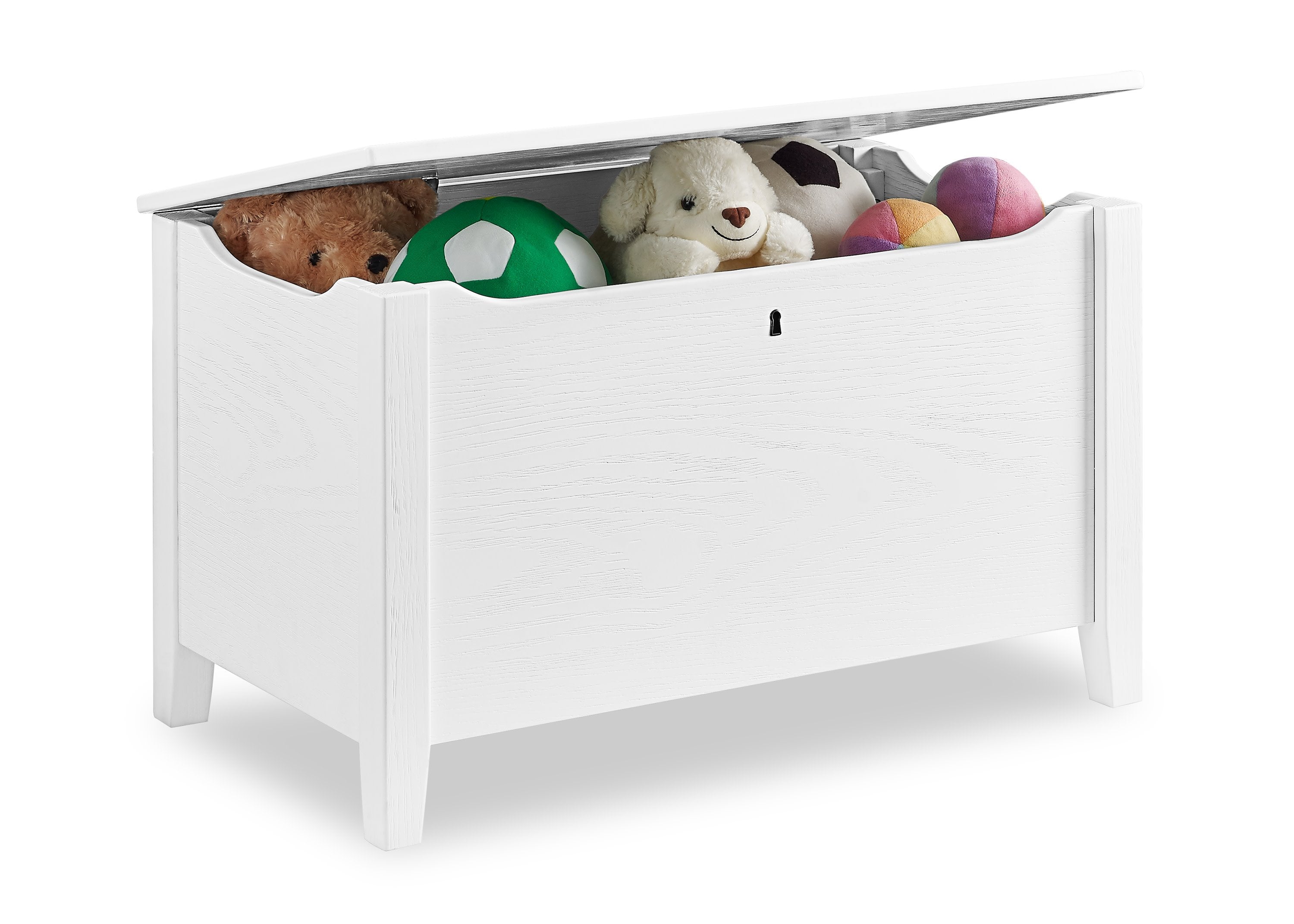 Rustic Farmhouse Toy Storage Box - Wooden Kids Toy Organizer for Nursery, Playroom & Bedroom - Perfect for Storing Toys, Books & Games