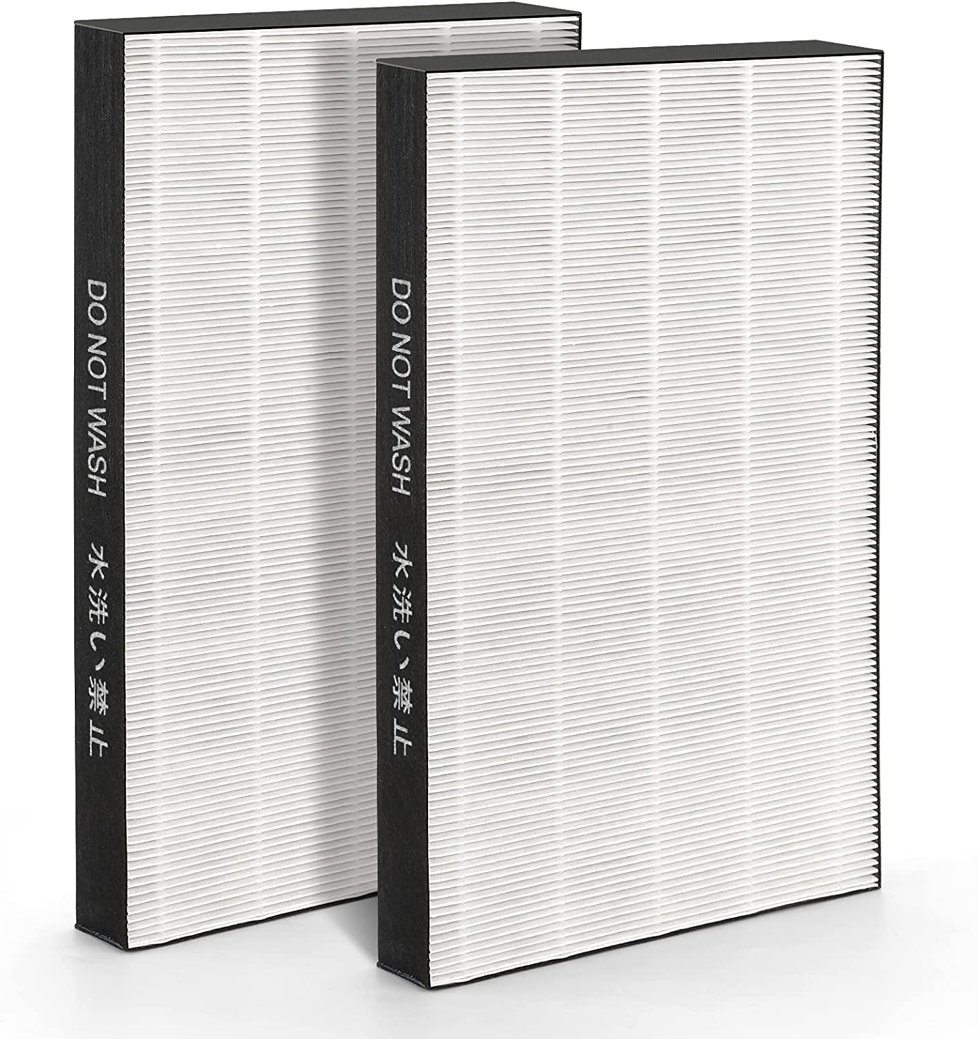 2 Pack Sharp KC-850U Air Purifier Replacement Filters - FZ-C100HFU Compatible HEPA & Activated Carbon Filters for KC850U1 - Perfect for Home, Office & Allergy Relief