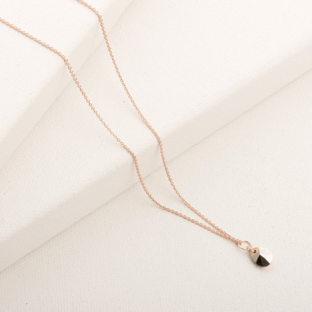 Elegant Freefall Crystal Necklace for Women - Dainty Layering Jewelry Gift for Birthday, Anniversary & Valentine's Day - Perfect for Date Night & Special Occasions