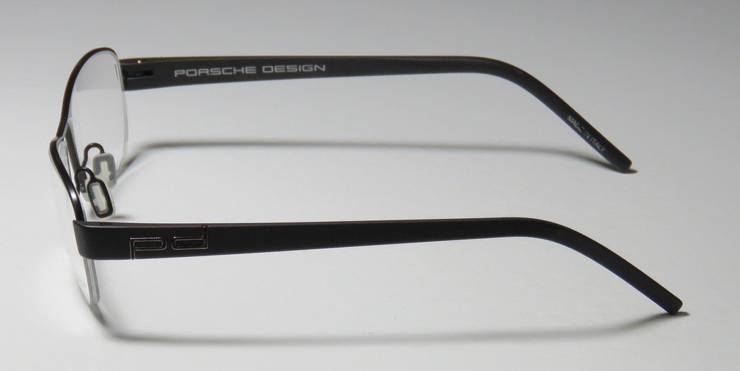 Porsche Design P8211 D Rx Eyeglasses Frames - 52x17 Black - Made in Italy - Premium Eyewear for Men & Women - Perfect for Work, Driving & Everyday Use