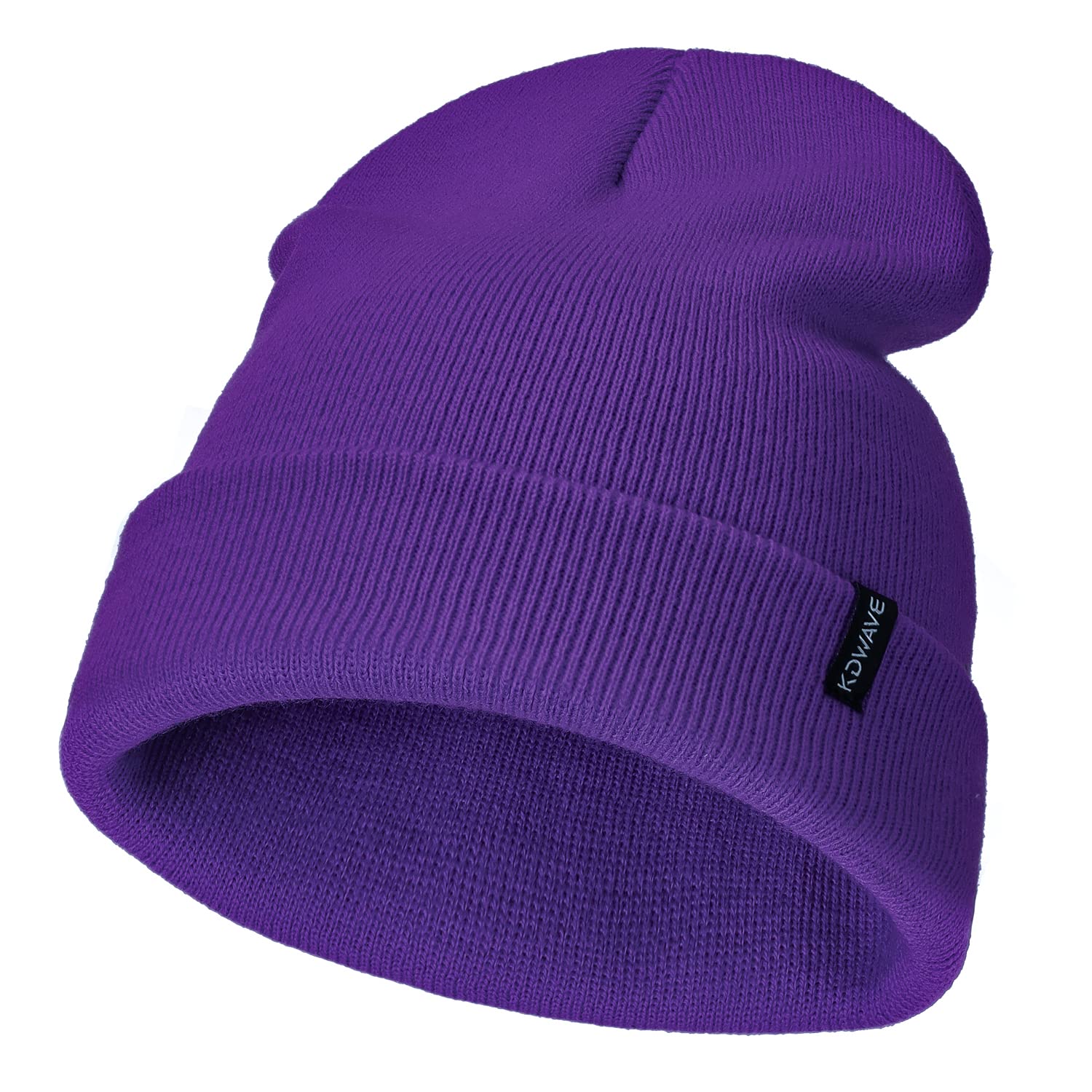 Unisex Soft Knit Beanie Hat for Women & Men - Stretchy Cuffed Skull Cap in Solid Colors - Perfect for Winter Sports, Outdoor Activities & Casual Wear
