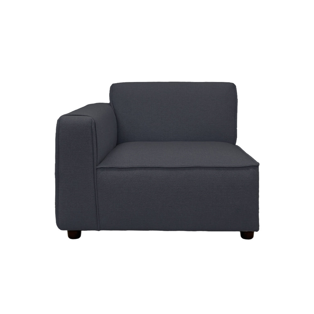 Bruno Left Arm Modular Chair - Ergonomic Office Chair with Adjustable Height & Lumbar Support - Perfect for Home Office, Gaming & Workspace