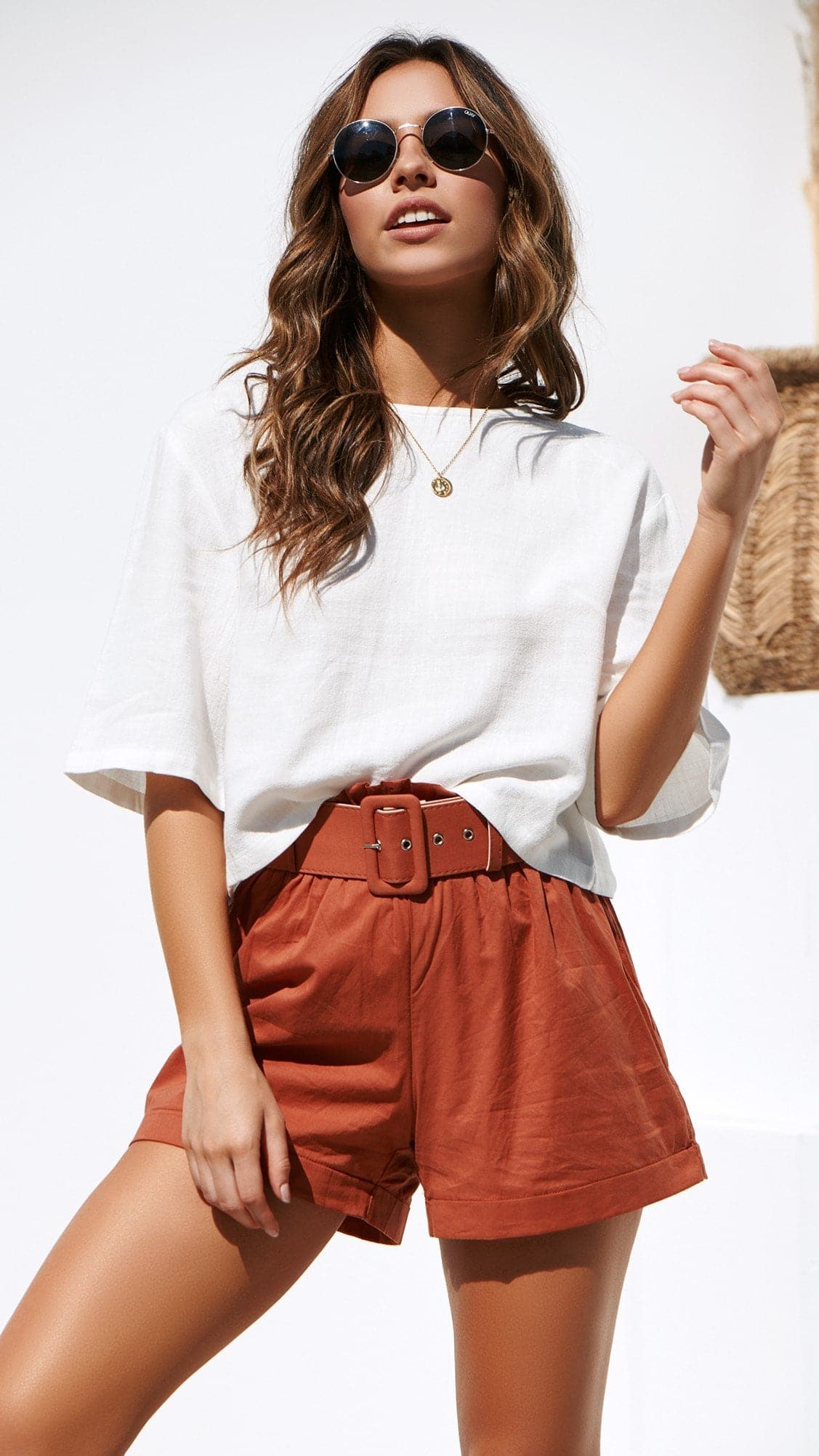 Charlotte Top for Women - Elegant White Blouse for Casual & Office Wear | Perfect for Summer Outfits & Business Attire