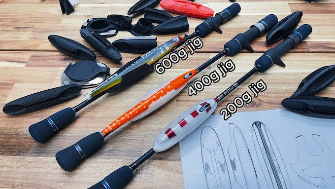 Temple Reef Snap Guard Rod Protector - Durable Fishing Rod Cover for Saltwater & Freshwater - Perfect for Travel, Storage & Boat Fishing