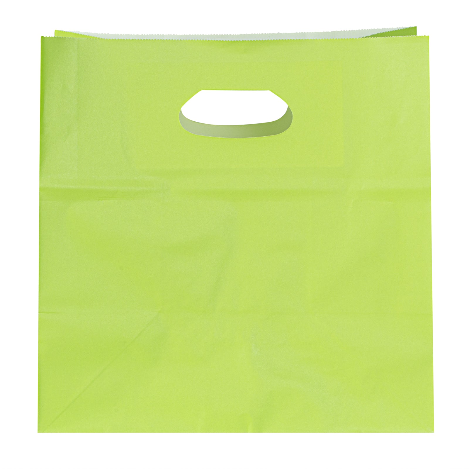 Eco-Friendly Rectangle Paper Take Out Bags with Handles - 11