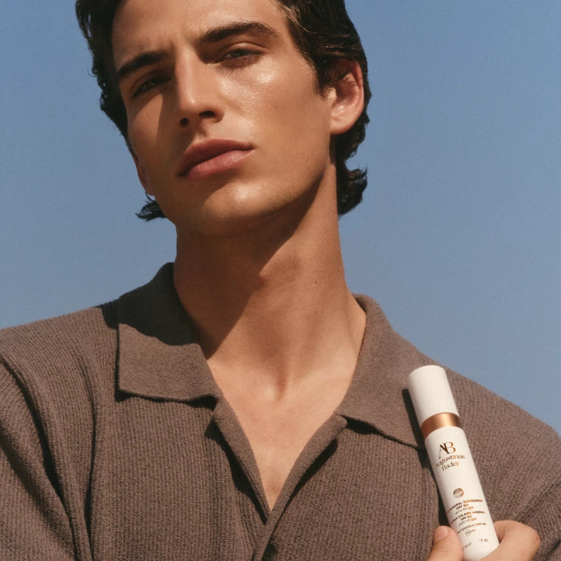 Augustinus Bader The Mineral Sunscreen SPF 50 - Broad Spectrum UVA/UVB Protection, Water-Resistant, Reef-Safe Zinc Oxide Sunscreen for Face & Body - Perfect for Beach, Swimming & Outdoor Activities