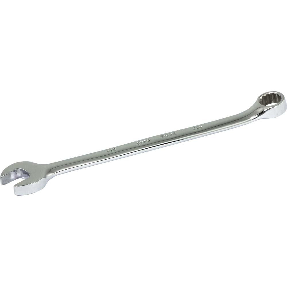 12-Point SAE Combination Wrenches Set - 15° Offset Angle - Mirror Chrome Finish - Perfect for Automotive Repair, Machinery Maintenance & DIY Projects