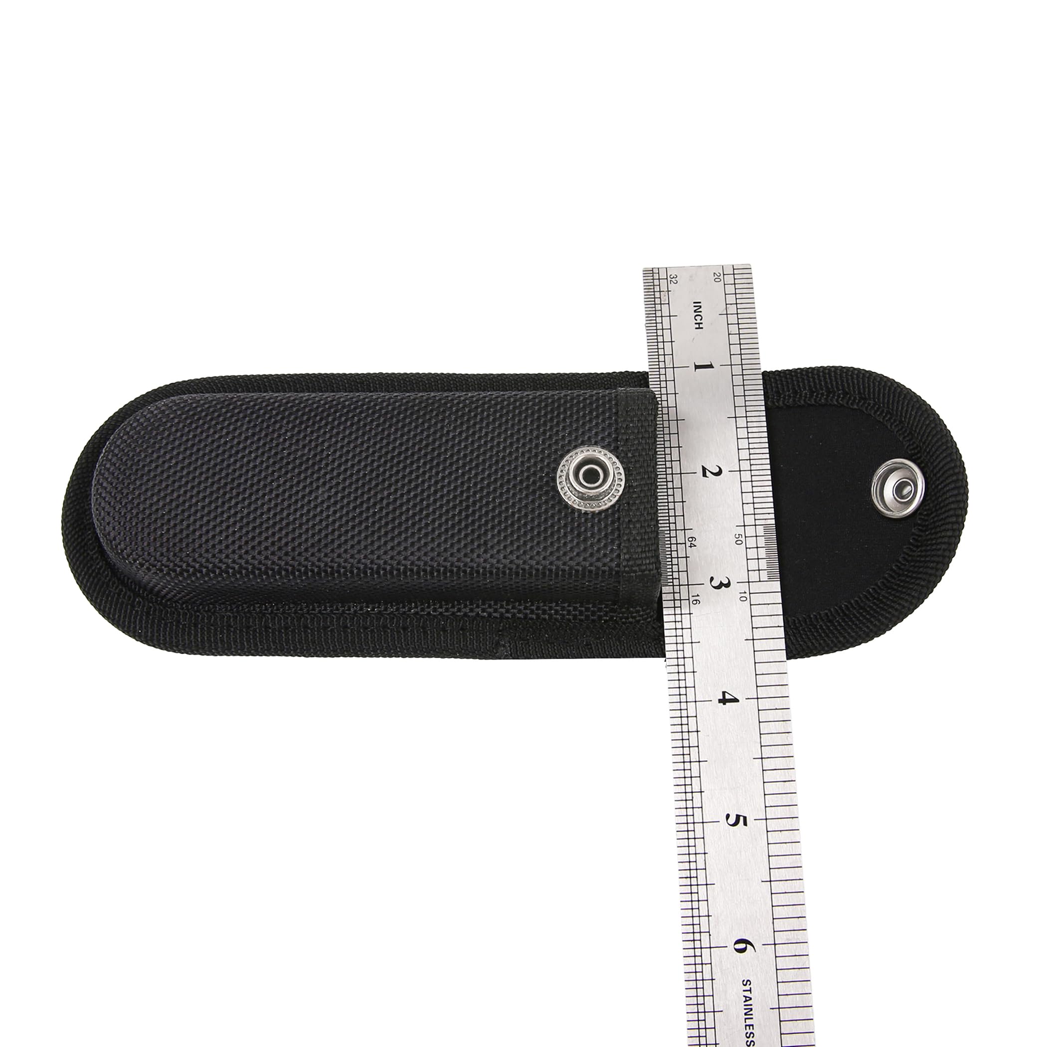 2Pcs Nylon Pouch with Belt Loop for 5.1inch/13cm Multitool & Folding Knife - Durable Knife Sheath for Leatherman Tools, Pocket Knife Holder Holster (Large Size) - Perfect for Camping, Hiking & Outdoor Adventures