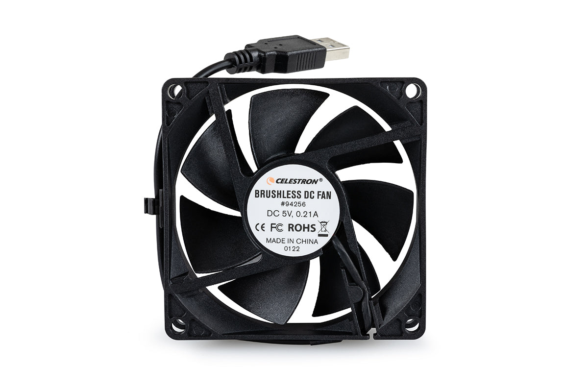 USB Cooling Fan for Dobsonian Telescopes - High Performance Telescope Accessory for Astronomy Enthusiasts | Perfect for Stargazing and Astrophotography