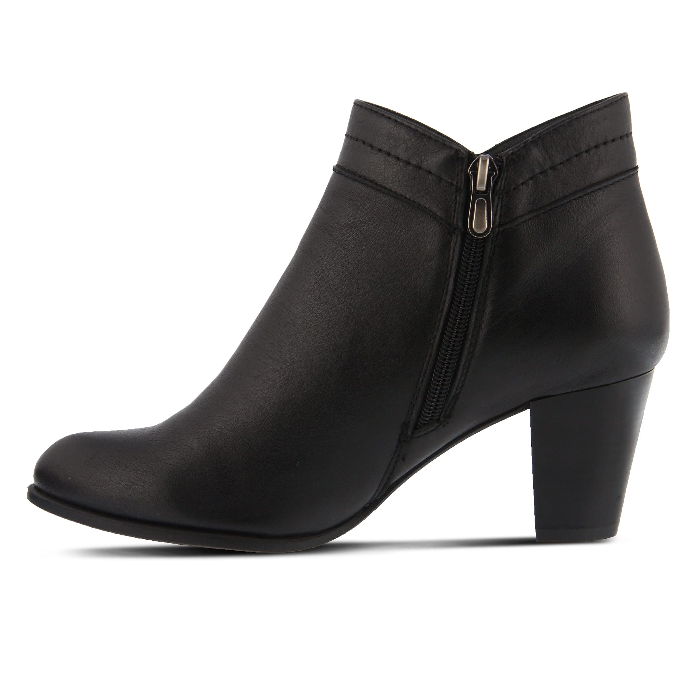Spring Step Women's Itilia Ankle Bootie - Comfortable Low Heel Booties for Women, Fashionable Casual & Work Shoes - Perfect for Office, Date Night & Fall Outfits