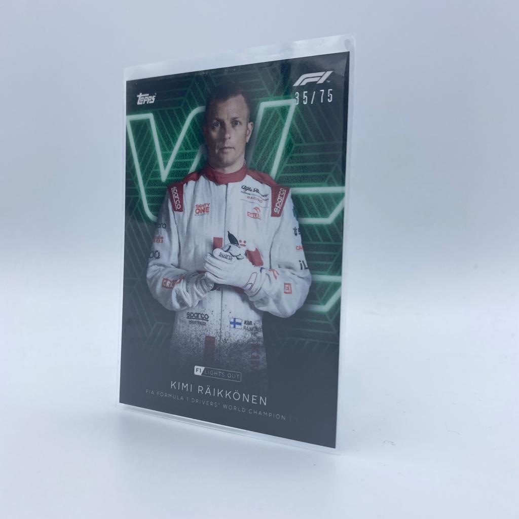 75 Kimi Raikkonen F1 World Champion Driver Collectible - Perfect for Motorsport Fans, F1 Memorabilia Collectors, and Racing Enthusiasts