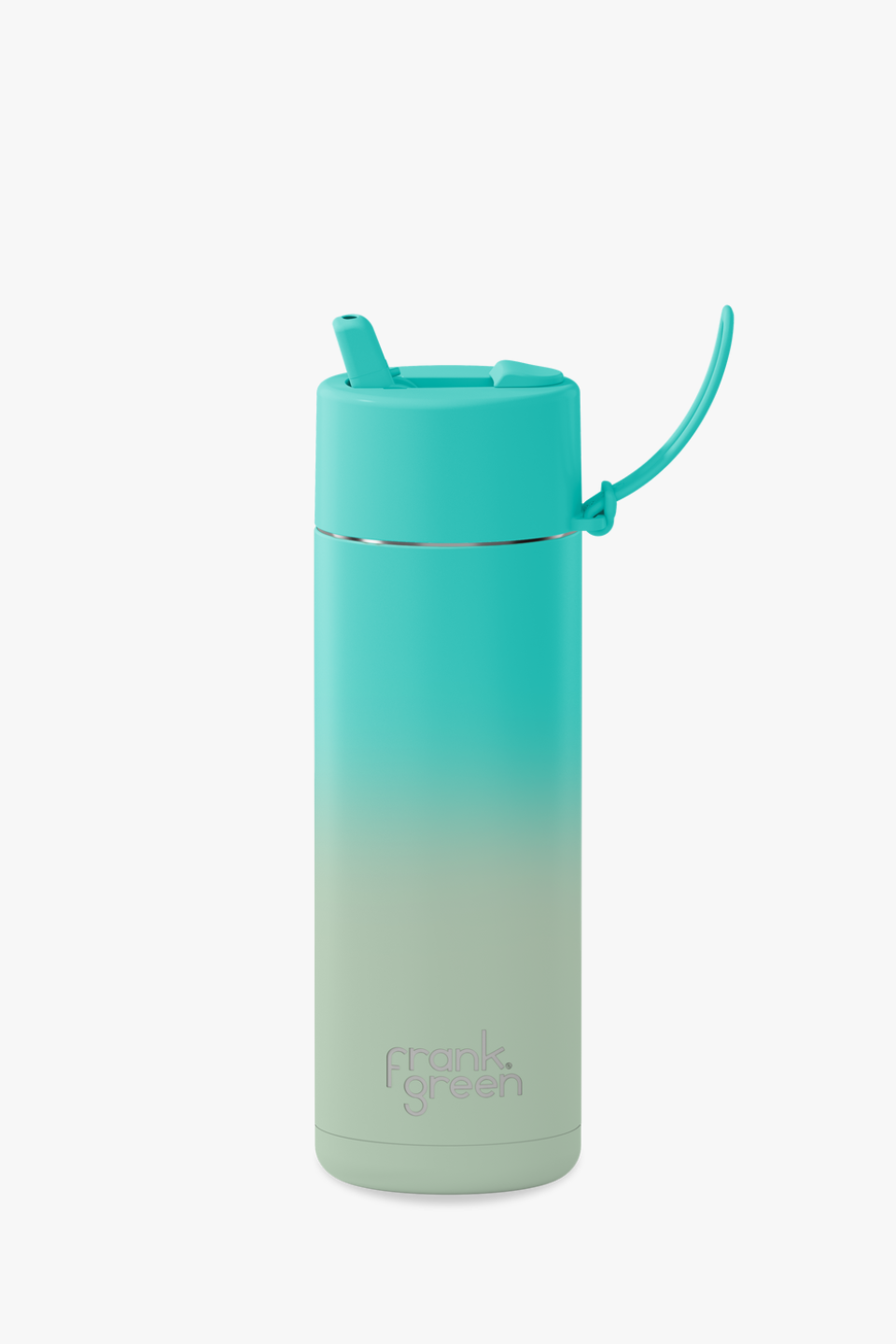 Ceramic Reusable Bondi Bliss LE Gradient 595ml Water Bottle with Flip Lid - Perfect for Gym, Hiking & Office Hydration