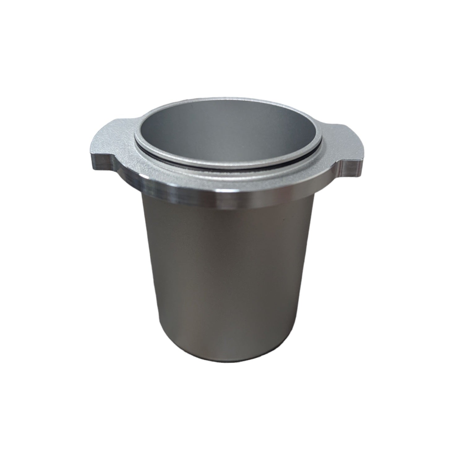 Premium DF Grinder Metal Dosing Cup for Espresso - Heavy Duty Stainless Steel Coffee Grounds Dispenser - Perfect for Baristas & Home Brewing (Fits Most Coffee Machines)
