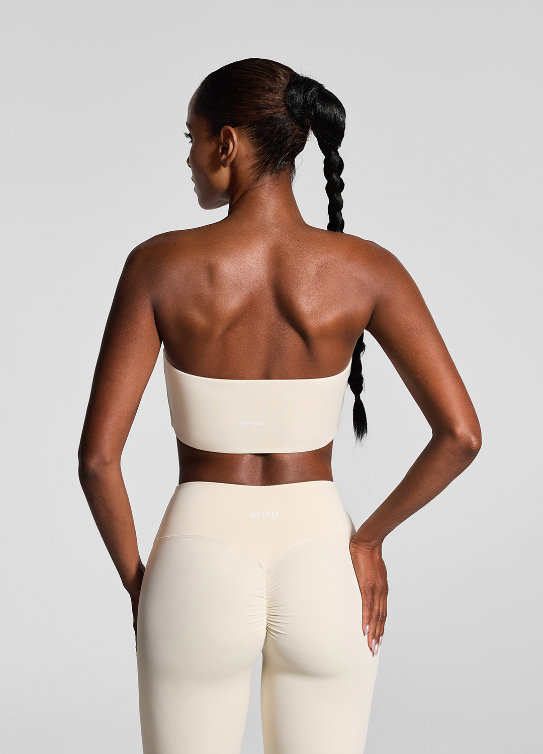 Strapless Bandeau Top for Women - Seamless Comfort Stretch Crop Tops - Summer Beachwear, Yoga, Casual Wear