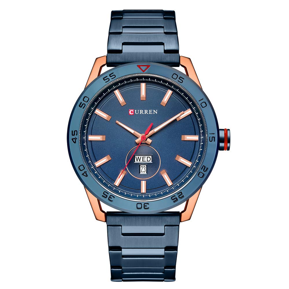 Men's Luxury Minimalist Waterproof Quartz Analog Watch - Classic Business Dress Wristwatch for Formal & Casual Wear | Office, Date Night, Gifts for Him