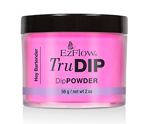EzFlow Dipping Powder 'Hey Bartender' 2 oz - Professional Nail Art Dip Powder for Salon & Home Manicures | Perfect for Parties, Weddings & Special Occasions