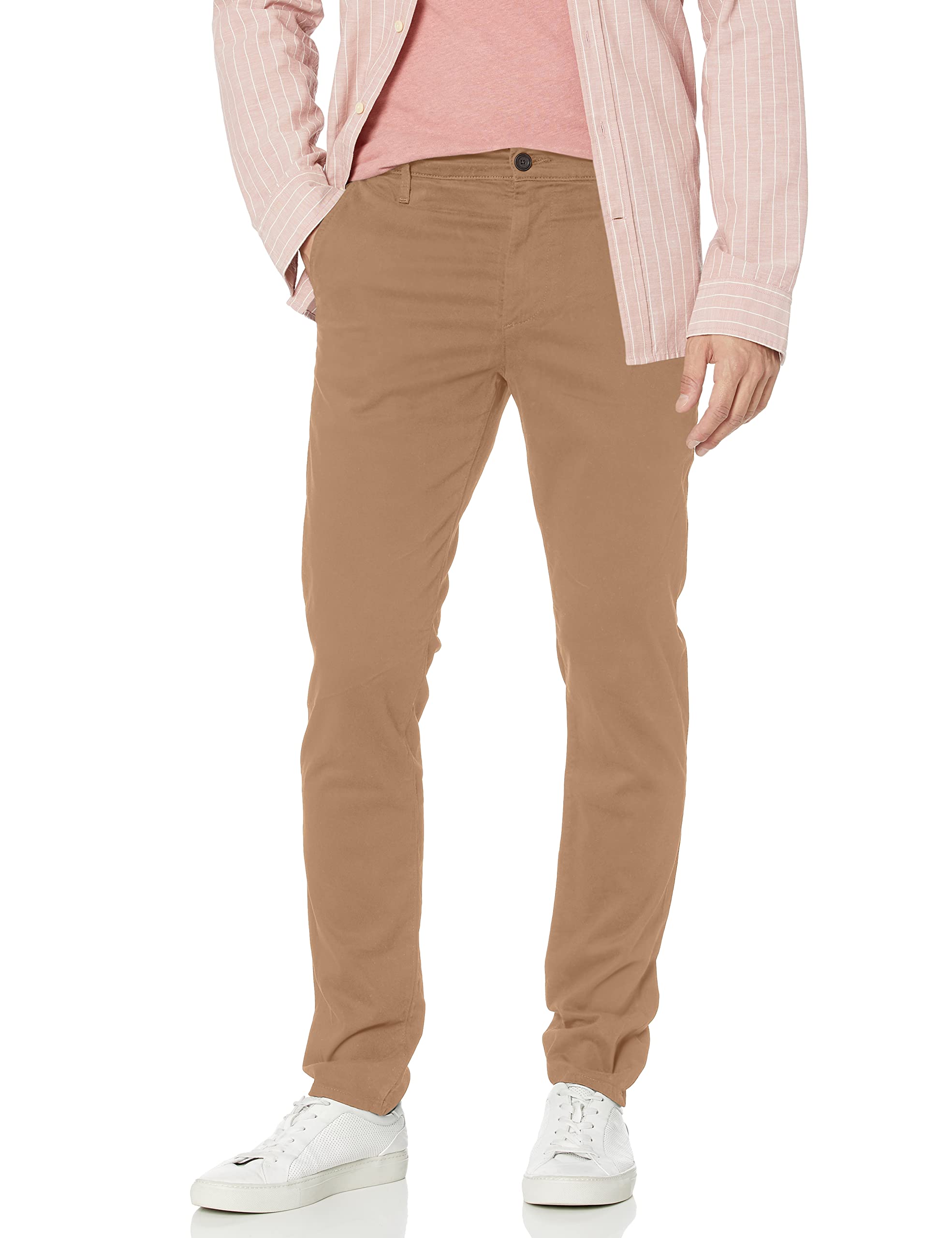AG Adriano Goldschmied Men's The Jamison Modern Skinny Fit Chino Pants - Slim Fit Stretch Comfort for Work & Casual Wear