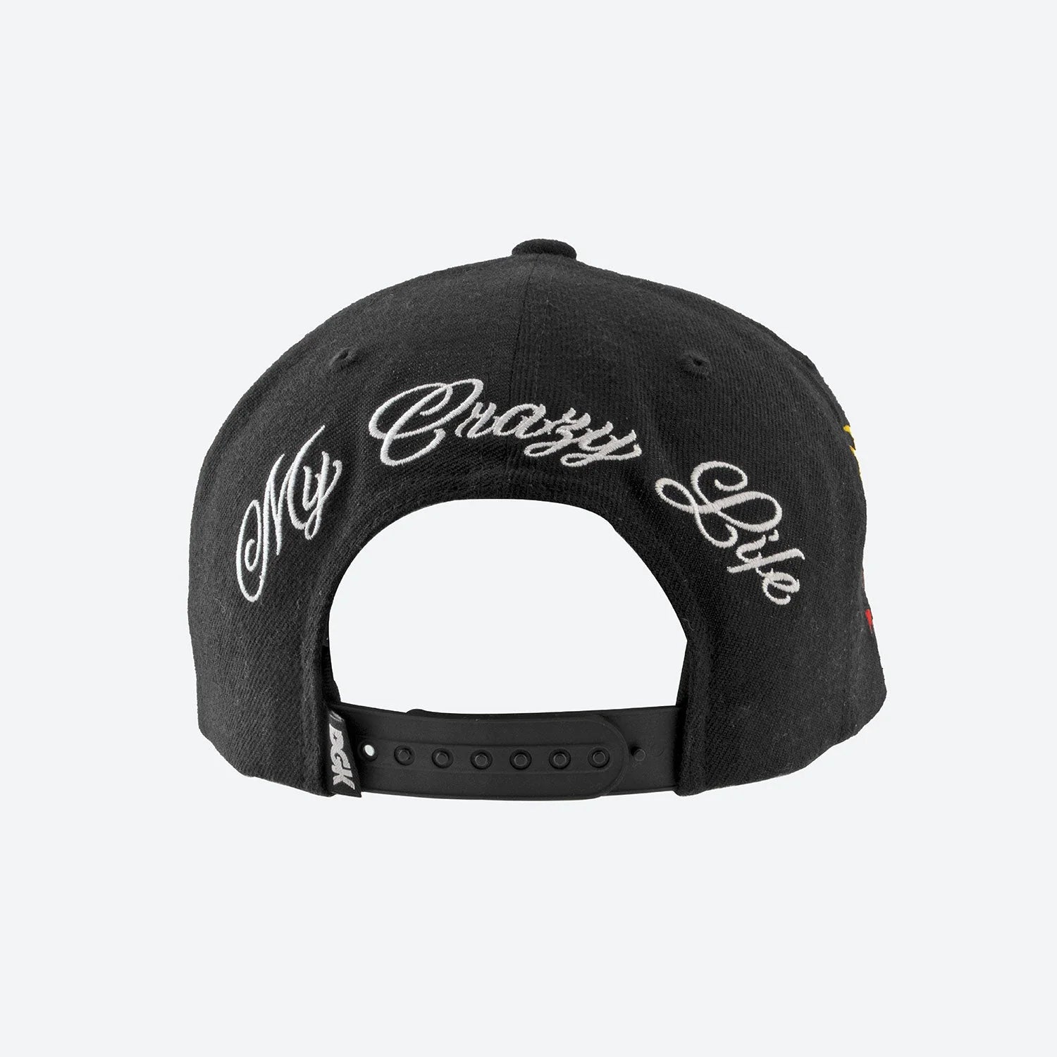 DGK Crazy Life Snapback Hat - Adjustable Dad Cap for Men & Women - Streetwear Hip Hop Fashion - Perfect for Casual Wear, Sports & Outdoor Activities