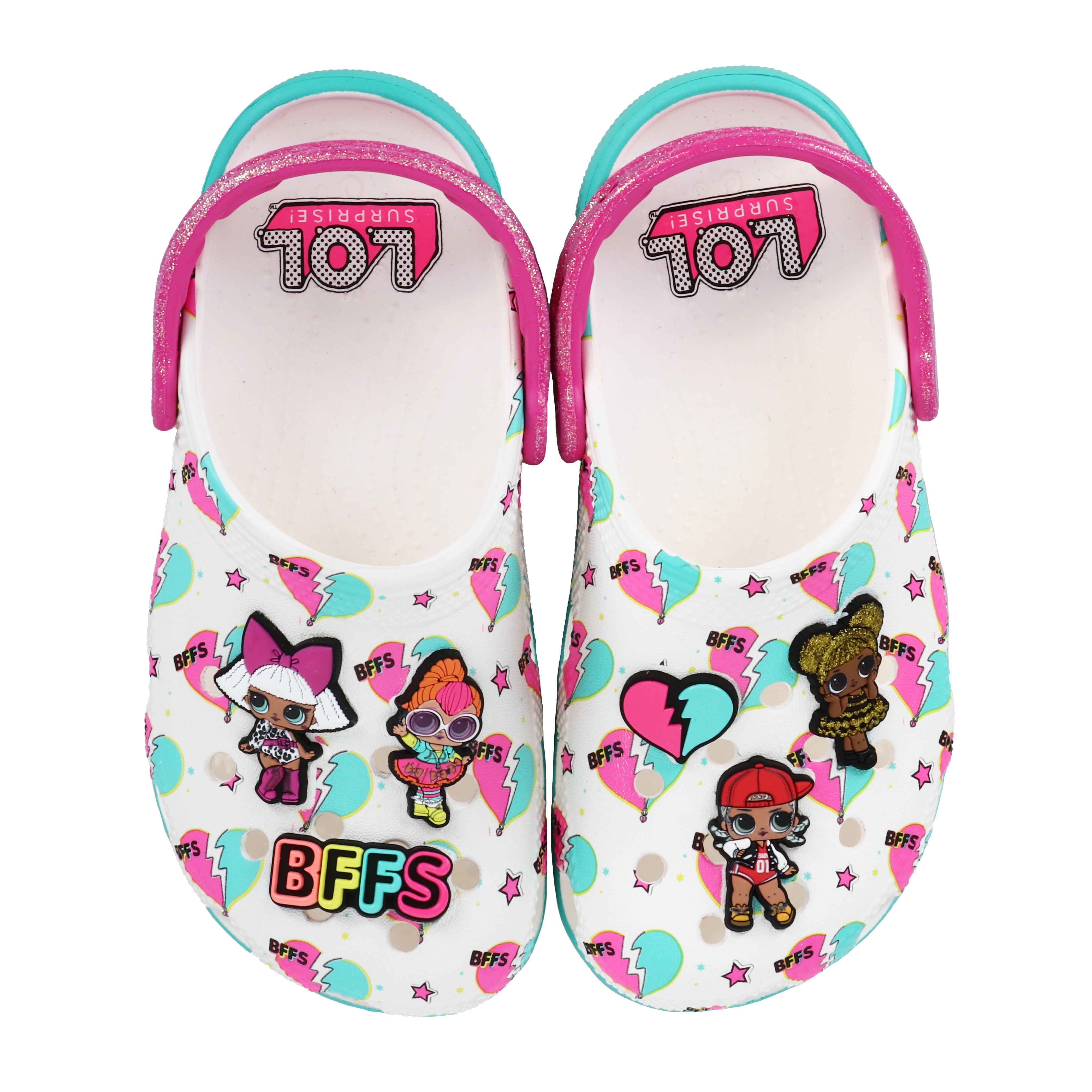 LOL Surprise BFF Clogs for Toddlers - Comfortable Kids' Shoes for Playtime, School & Outdoor Activities