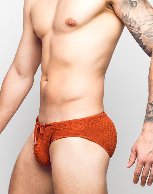 2Eros Textured Swim Brief for Men - Comfortable & Stylish Quick-Dry Swimwear for Beach, Pool & Vacation - Perfect for Swimming, Sunbathing & Water Sports