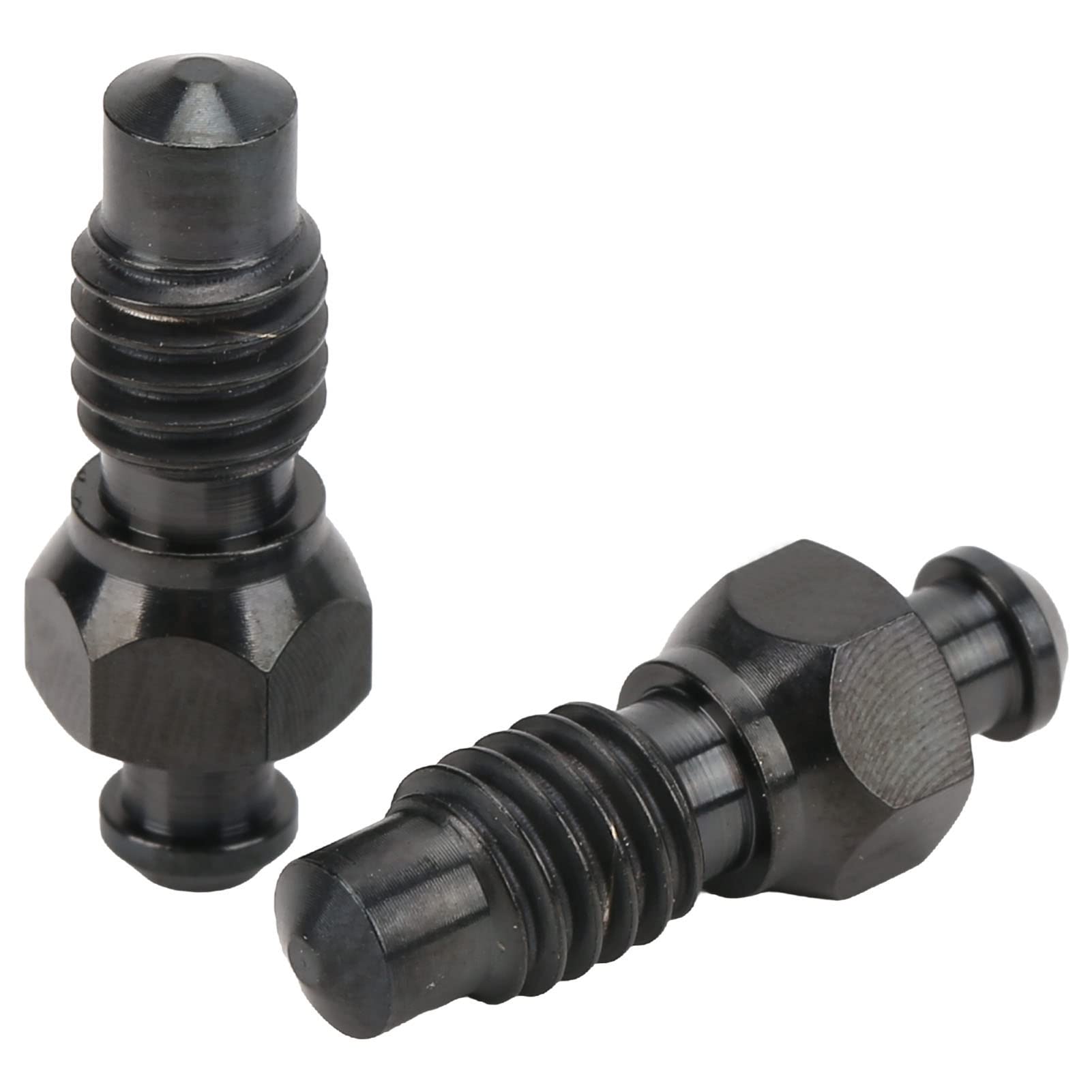 High Strength Titanium Alloy Bike Brake Bleeder Screws - Rust Resistant Mountain Bike Brake Bleeders (Black) | Perfect for MTB Maintenance & Hydraulic Brake Bleeding