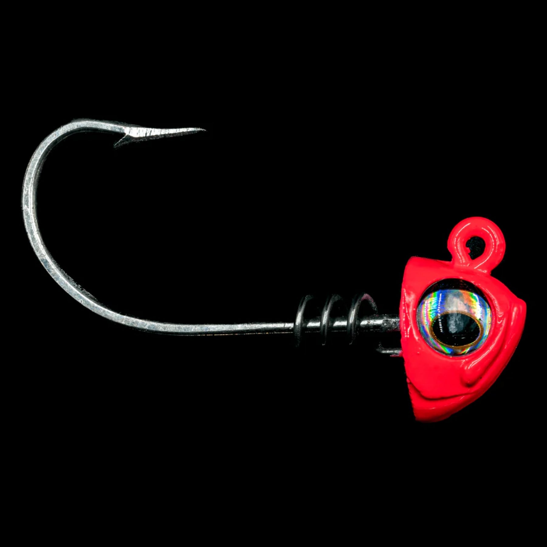 NLBN No Live Bait Needed Hot Heads Screw Lock Jig Heads for 5 Paddle Tails - Premium Fishing Lures for Bass, Walleye & Saltwater Fishing | Perfect for Freshwater & Saltwater Anglers