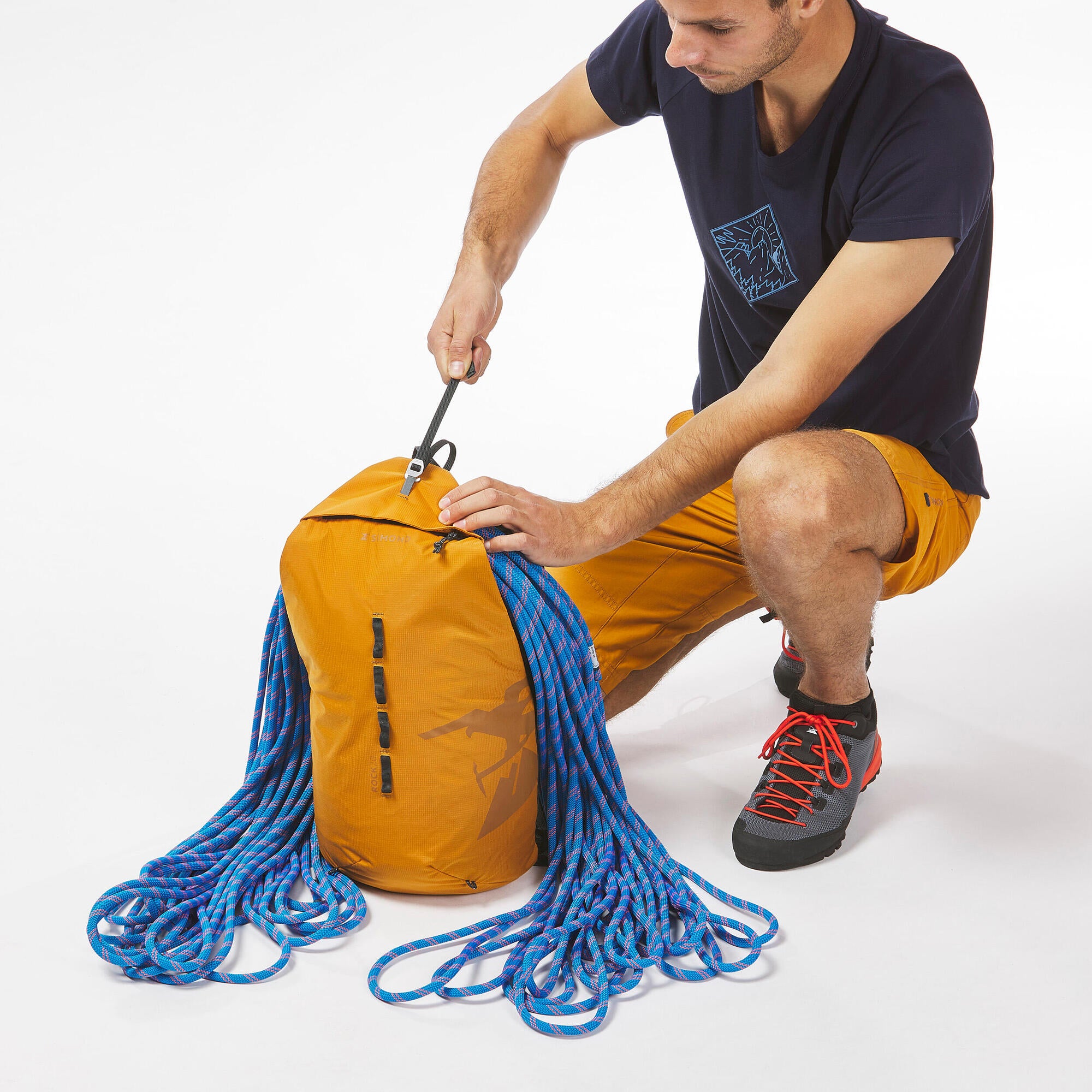 Simond Rock 20L Lightweight Climbing Backpack for Men & Women - Durable Hiking Daypack for Outdoor Adventures, Rock Climbing & Camping Gear