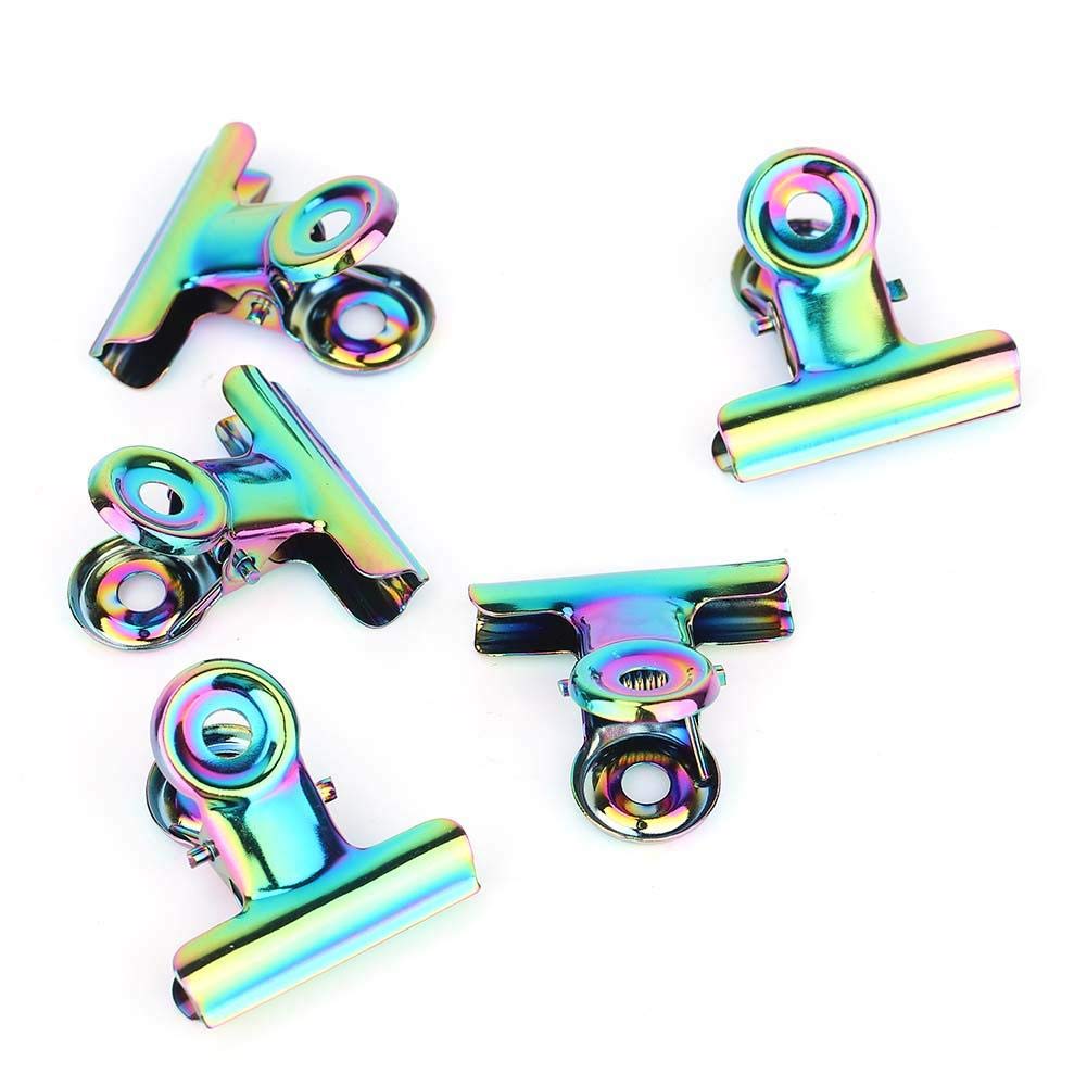 Nikou Professional Nail Extension Clips - 5pcs Stainless Steel Curved C-Clips for Long & Thin Nails | Multi-Functional Nail Art Accessories | Perfect for Salon, DIY Manicures & Nail Extensions