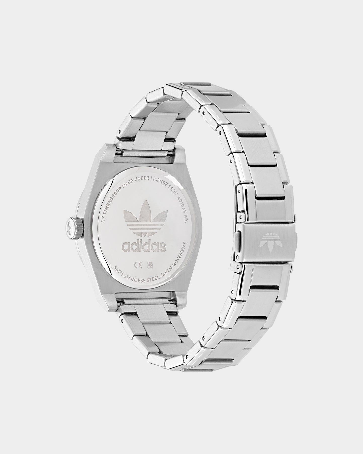Adidas Code Five Men's Digital Sports Watch - Silver & Green Dial, Waterproof, Stopwatch, Alarm - Perfect for Running, Gym & Outdoor Activities