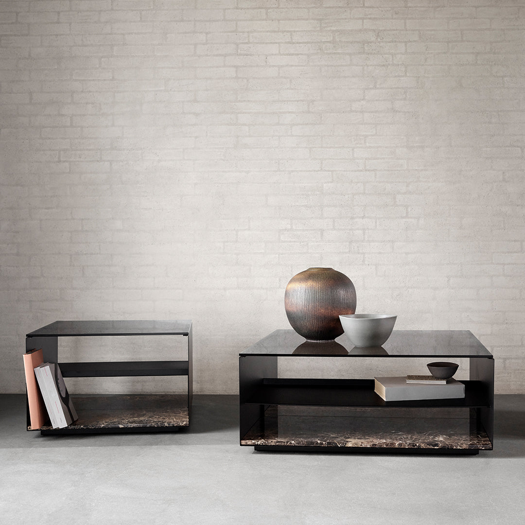 Modern Glass Top Expose Coffee Table - Stylish Living Room Centerpiece for Home Decor & Entertaining